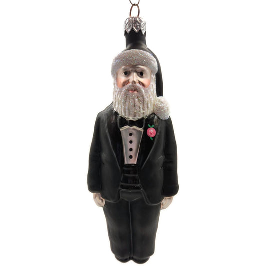 Patricia Breen Ornament Santa Steps Out Tux Cole Porter Series Christmas Decor