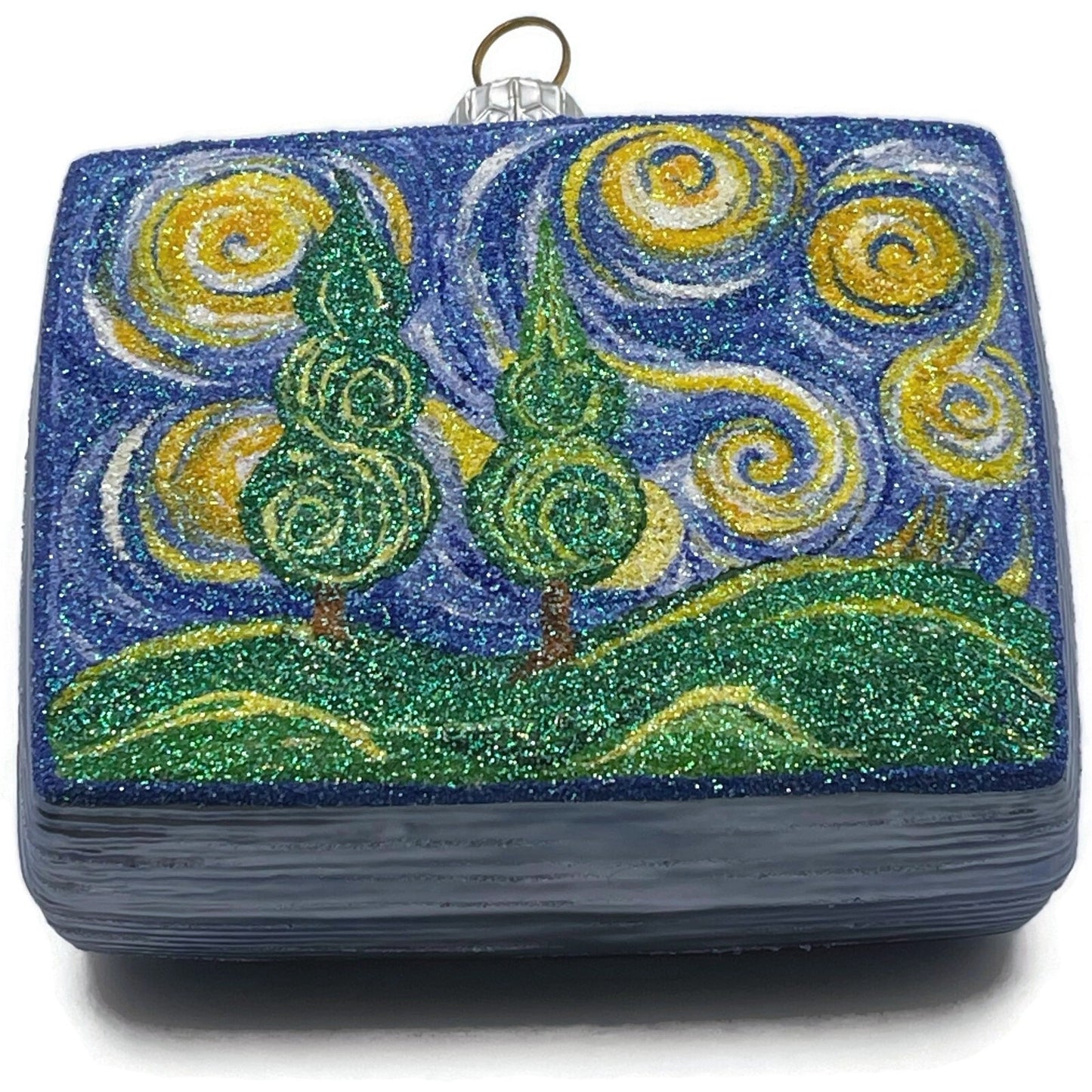 Patricia Breen Greetings Dear Theo Starry Starry Night Spring Christmas Ornament