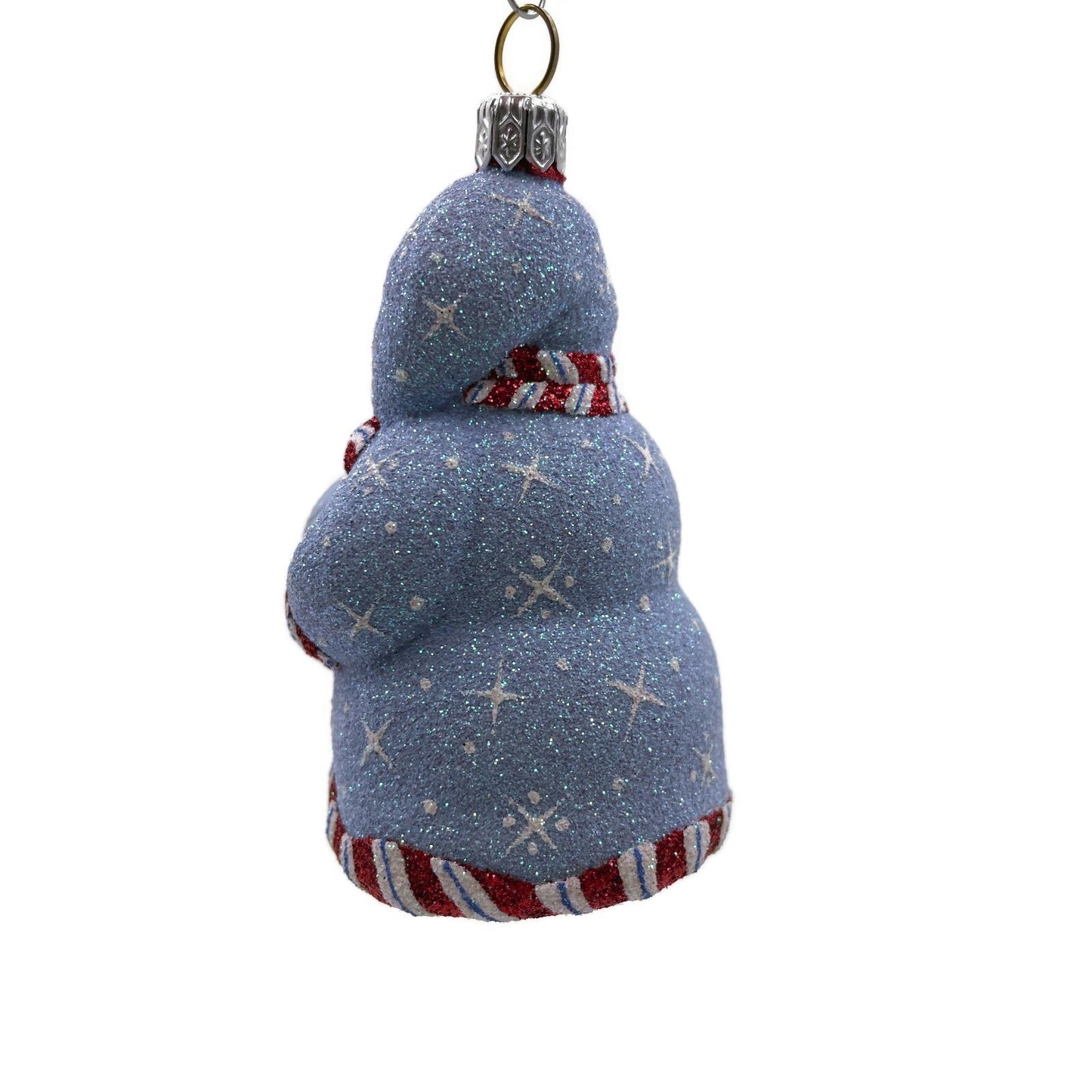 Patricia Breen Ornamental Snowman Blue Christmas Holiday Tree Ornament