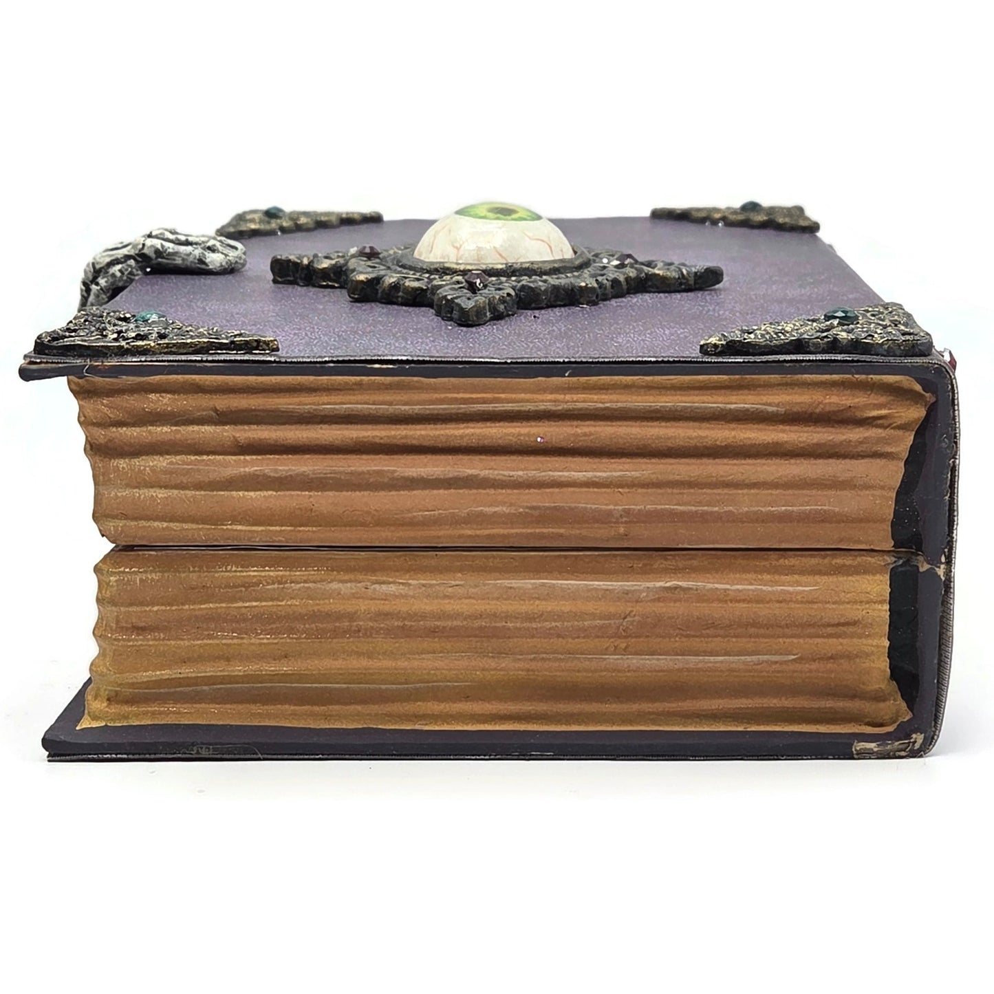 Katherine’s Collection Halloween Skeleton Spell Book Stand Gothic Home Decor