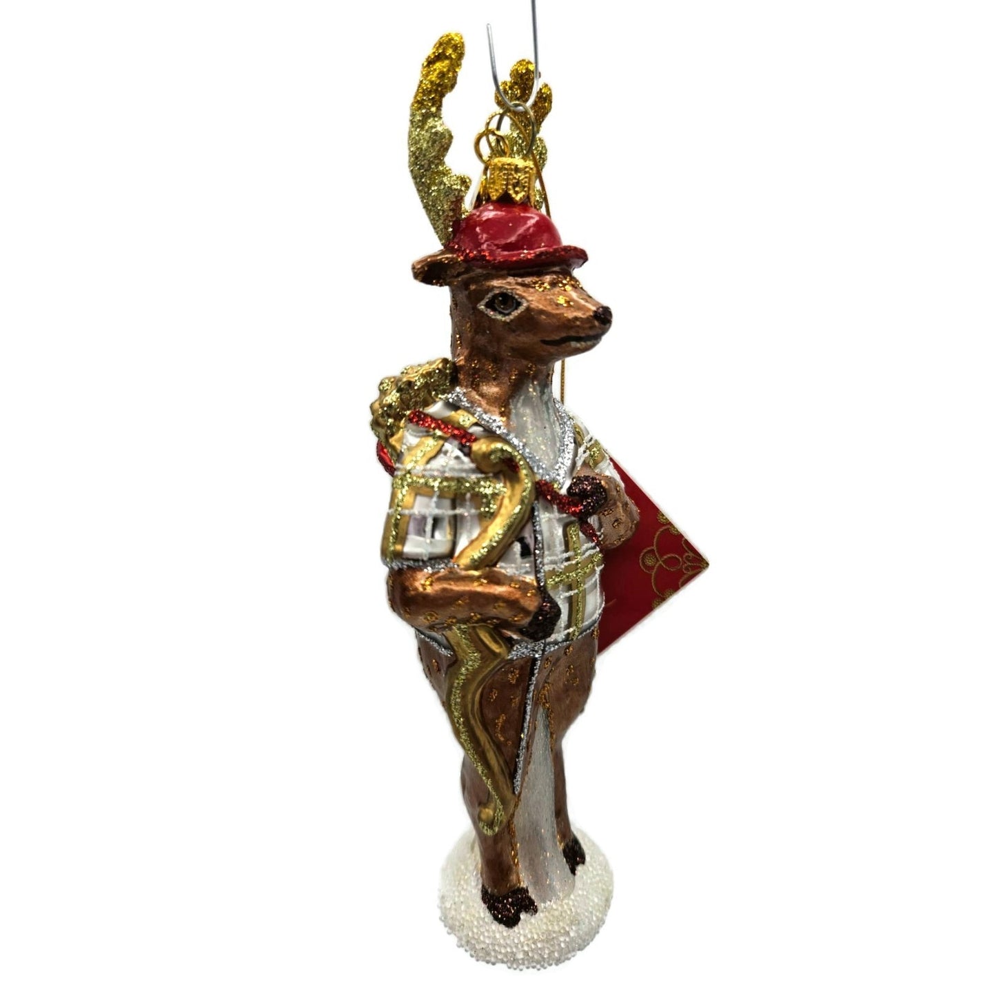 Juliska Country Estate Reindeer Games Cupid Archery Christmas Tree Ornament