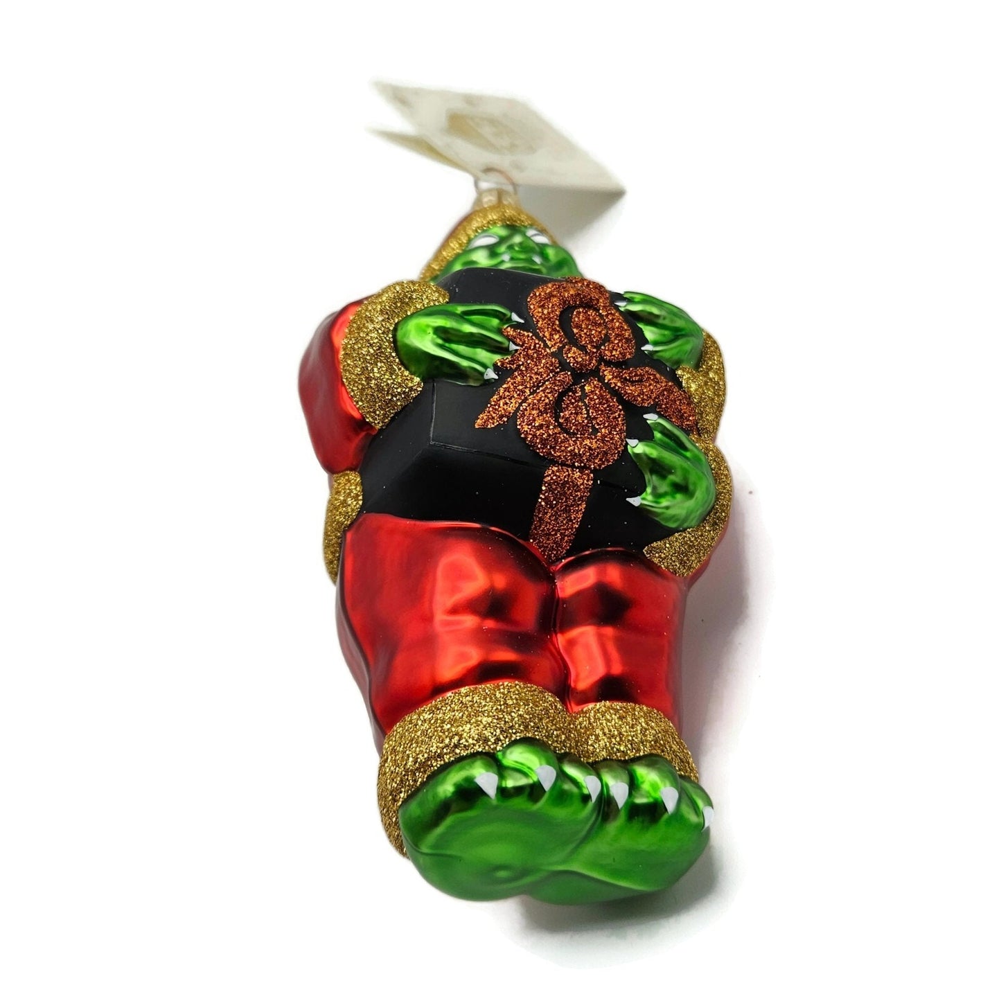 Patricia Breen Mmmonster Delivery Orange Halloween Christmas Tree Ornament
