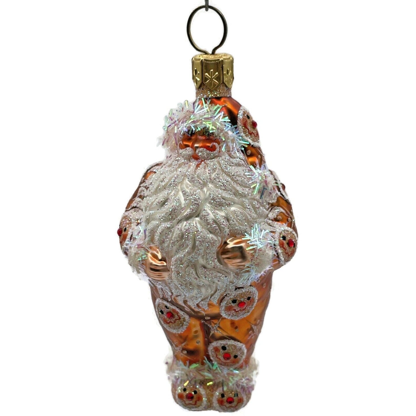 Patricia Breen Good Night Henry Gingerbread Santa Claus Christmas Tree Ornament