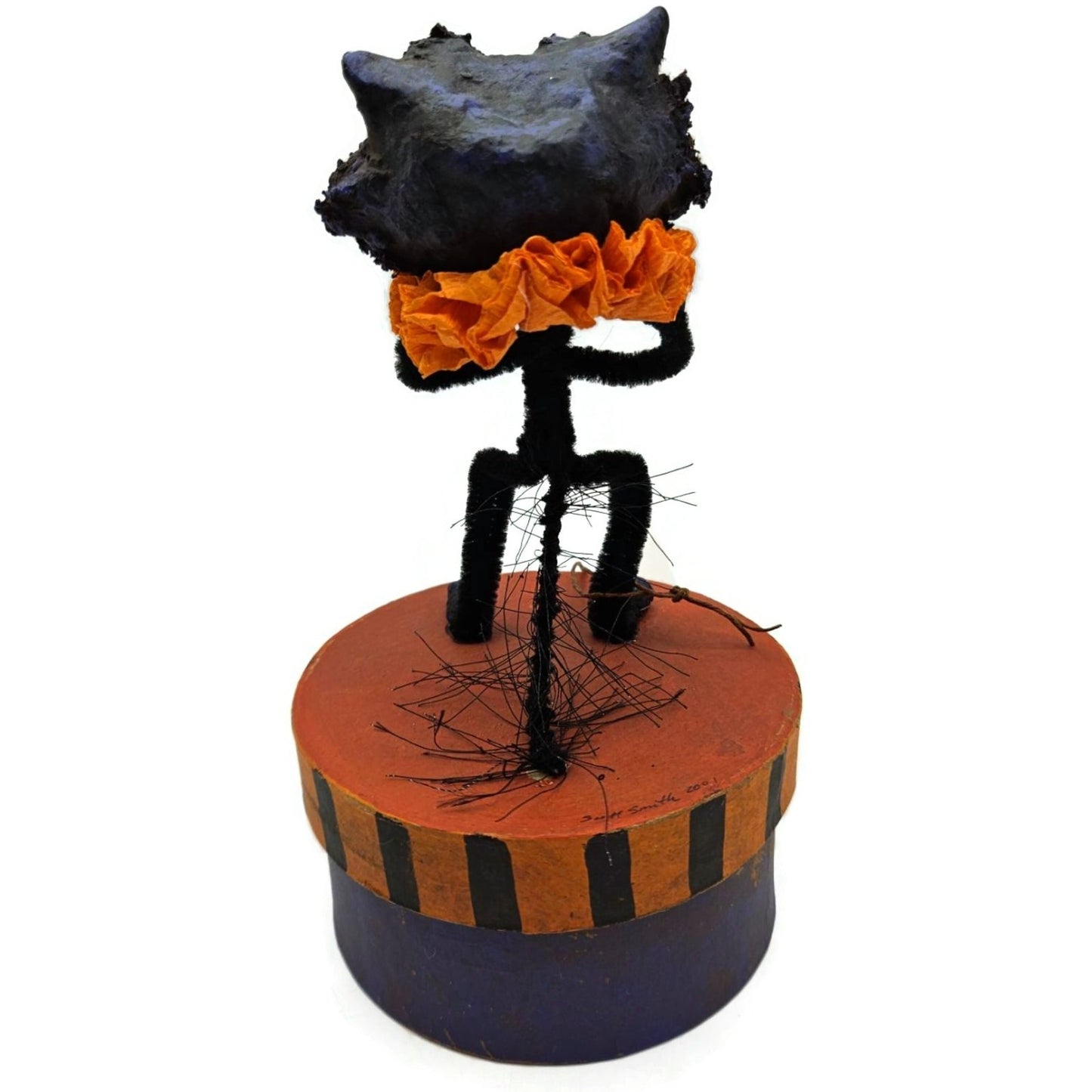 Rucus Studio Scott Smith Brat Cat Halloween Purple Black Figure Candy Box Decor