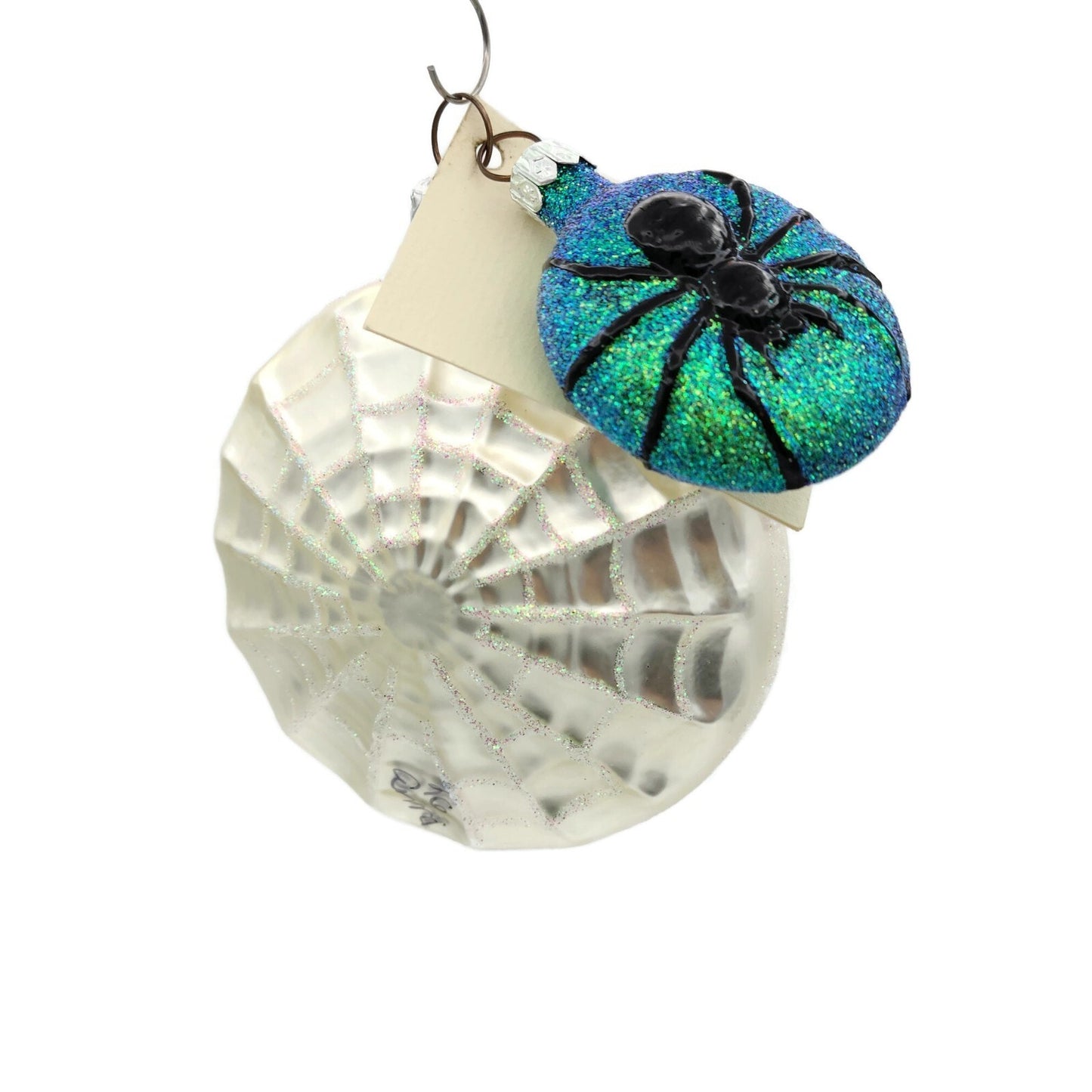 Patricia Breen Victorian Spider and Web Pearl Halloween Christmas Tree Ornament