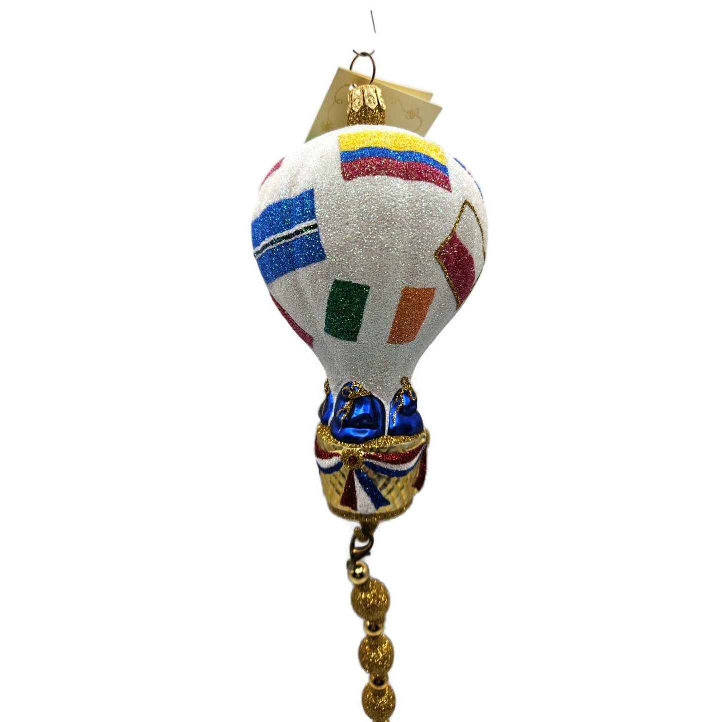 Patricia Breen Citizen of the World Santa Claus Balloon Christmas Tree Ornament