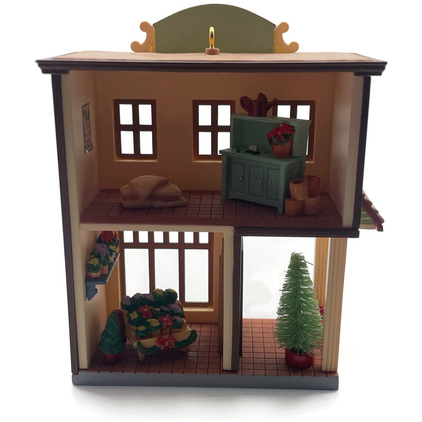 Hallmark Dons Nursery 2008 25th Anniversary Christmas Keepsake Ornament House