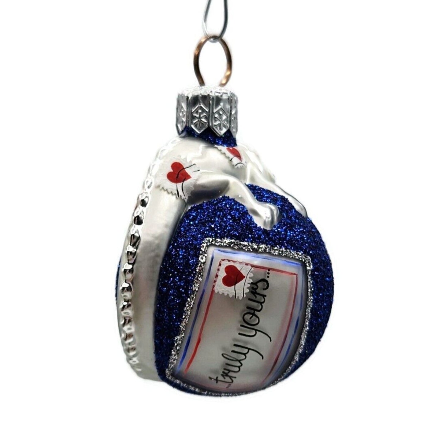 Patricia Breen Miniature Chameleon Surprise Letters Valentines Holiday Ornament