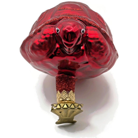 Patricia Breen Ornament Henris Turtle Red Bathers Art Painting Christmas Clip On