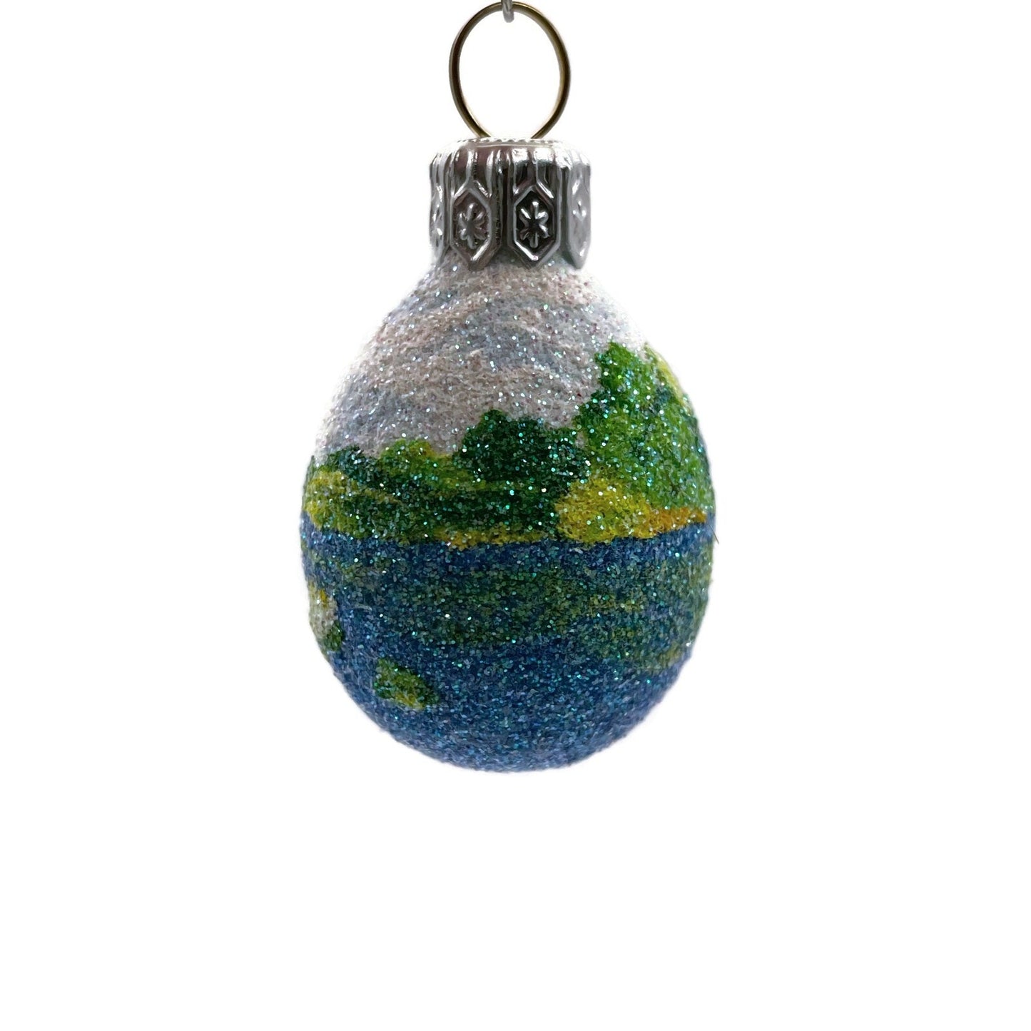 Patricia Breen Miniature Egg Bridge of Sighs Easter Holiday Christmas Ornament