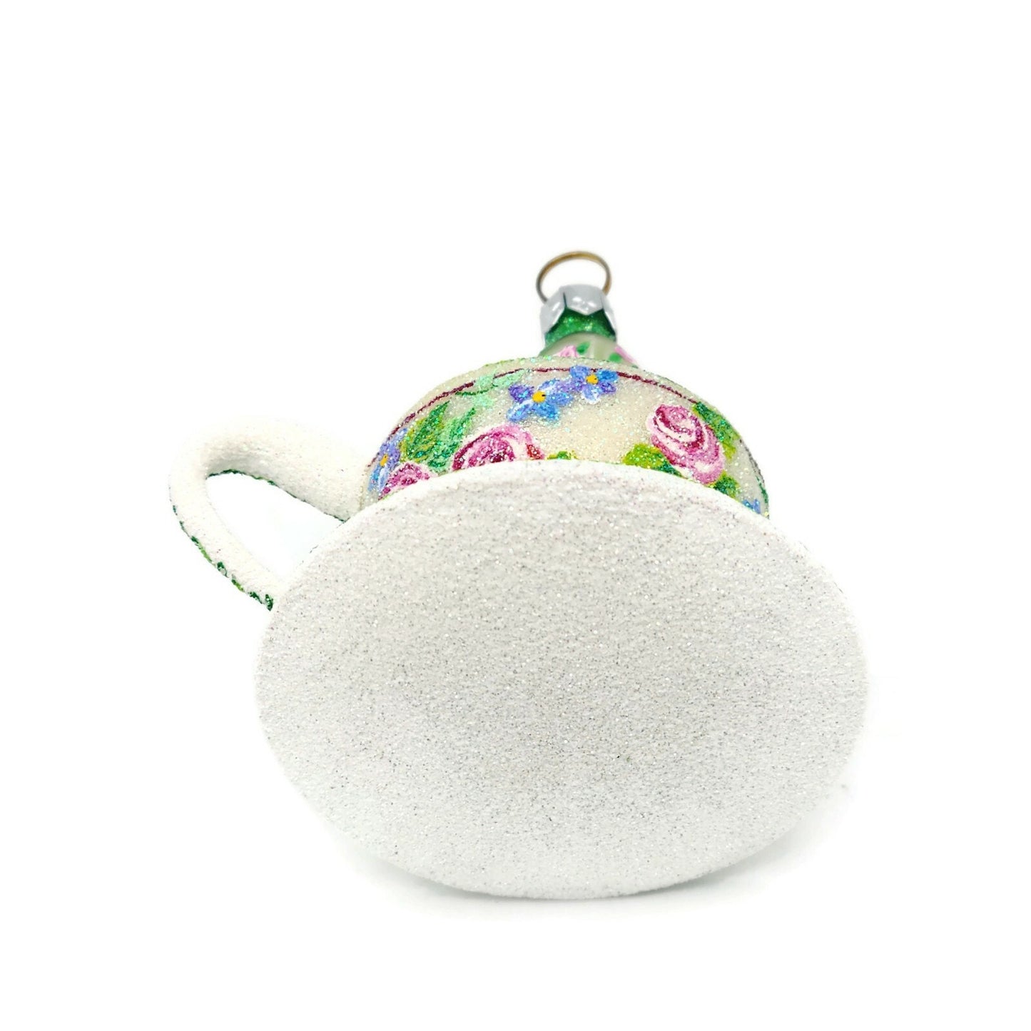 Patricia Breen Tea for Two Floral Rose Spring Holiday Tree Ornament Tea Party