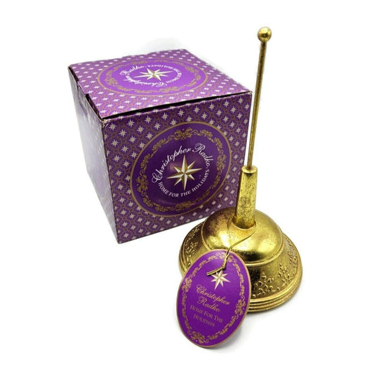 Christopher Radko Finial Stand Tree Topper Holder Gold Christmas Holiday 2011909