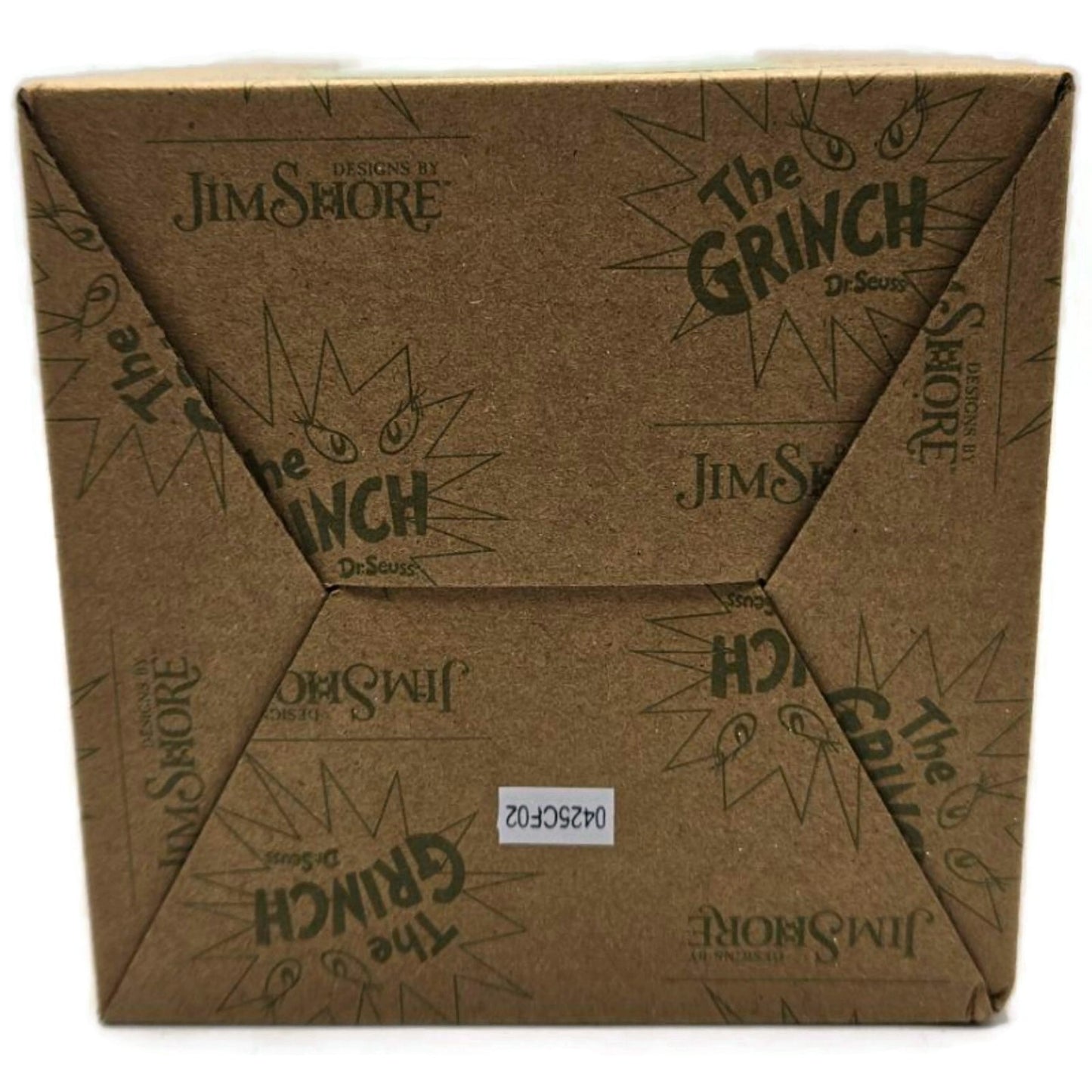 Jim Shore Dr. Seuss The Grinch Max the Dog in Present Enesco Christmas Ornament