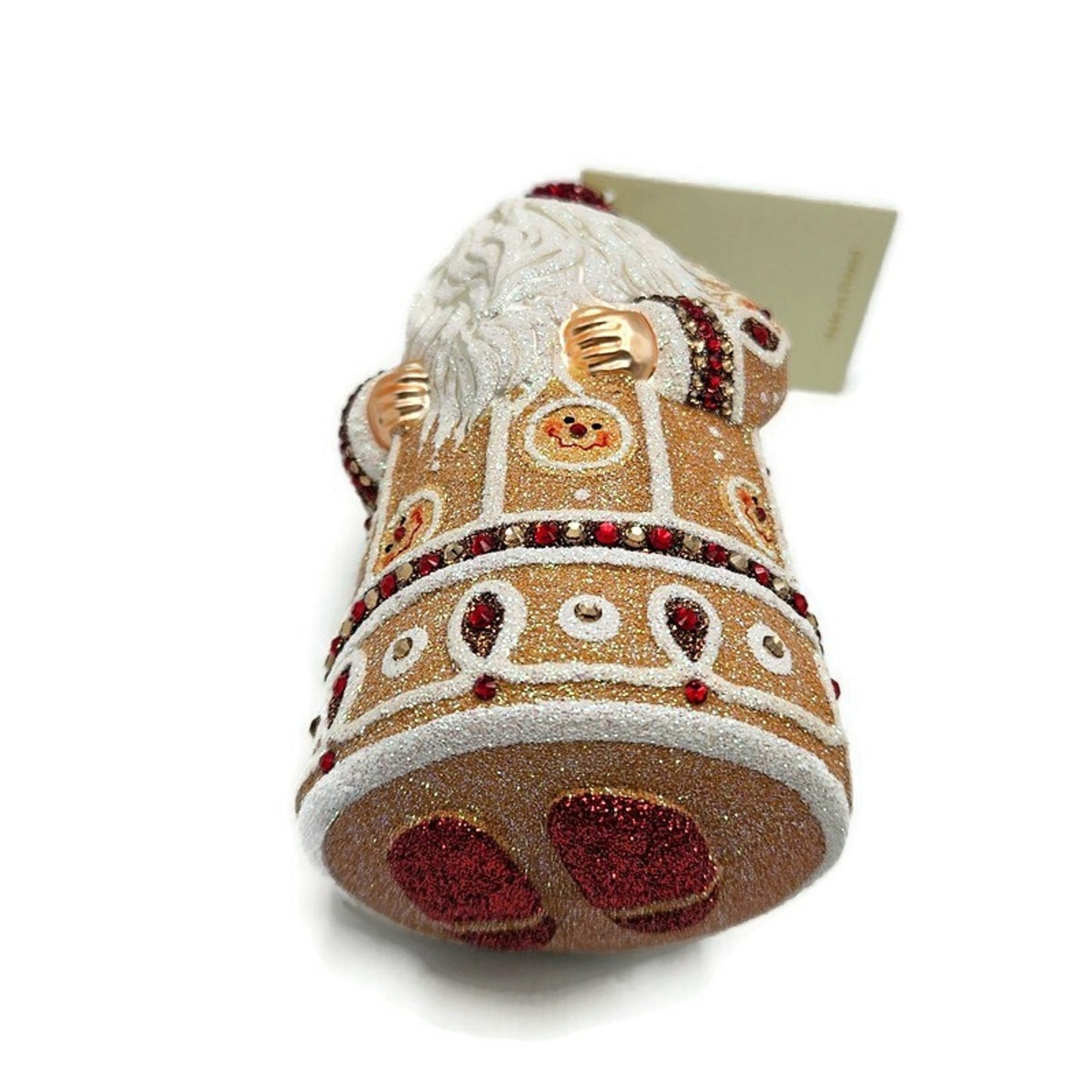 Patricia Breen Sublime Santa Gingerbread Face Christmas Holiday Tree Ornament