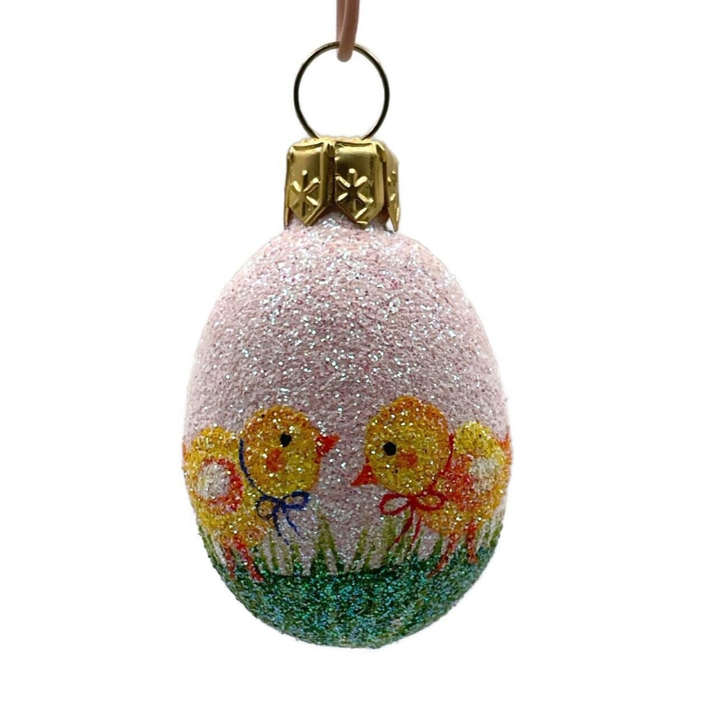 Patricia Breen Miniature Egg Fine Pair Chicks Easter Christmas Tree Ornament