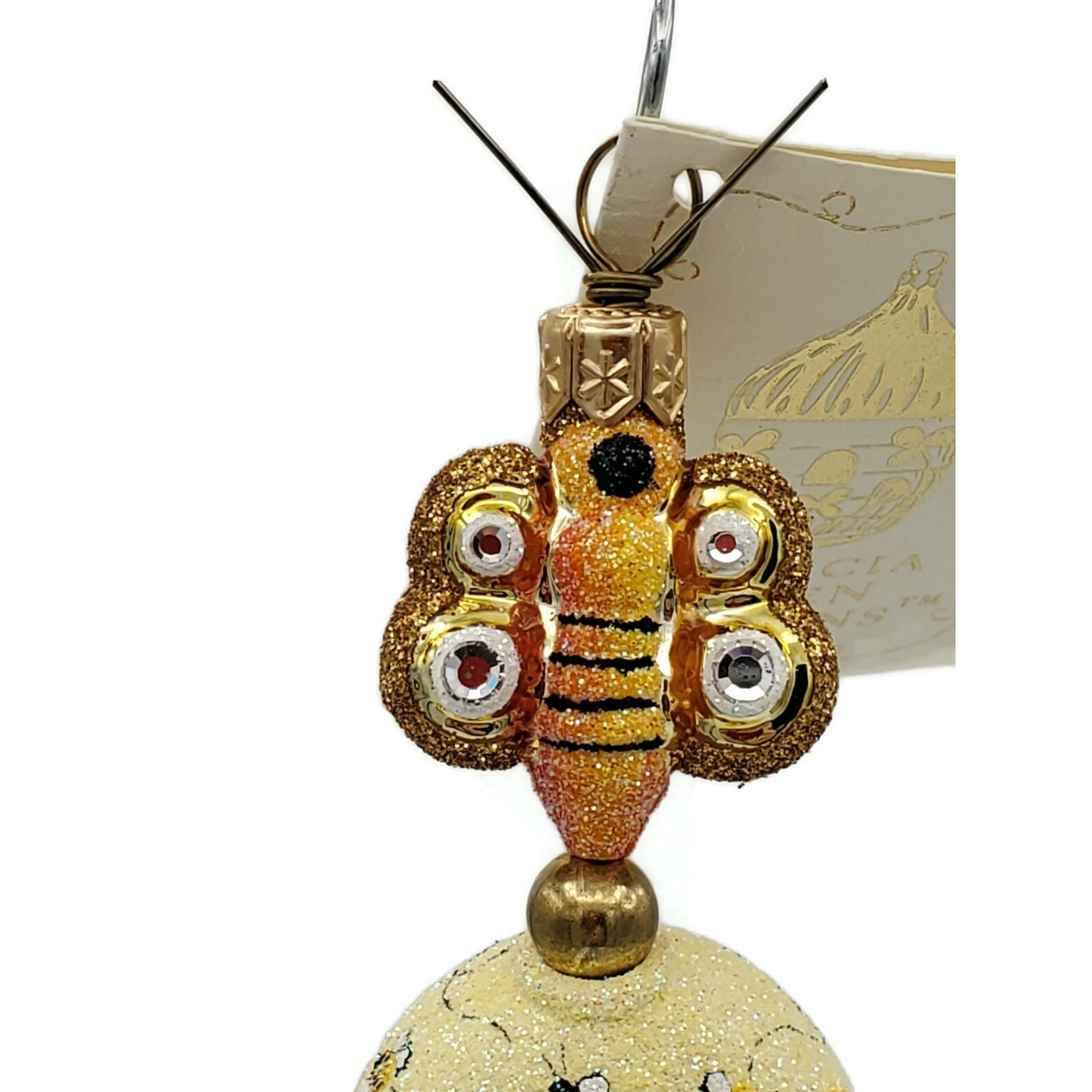 Patricia Breen Kinley Kinetics Sweet as Honey Spring Bees Flowers Tree Ornament