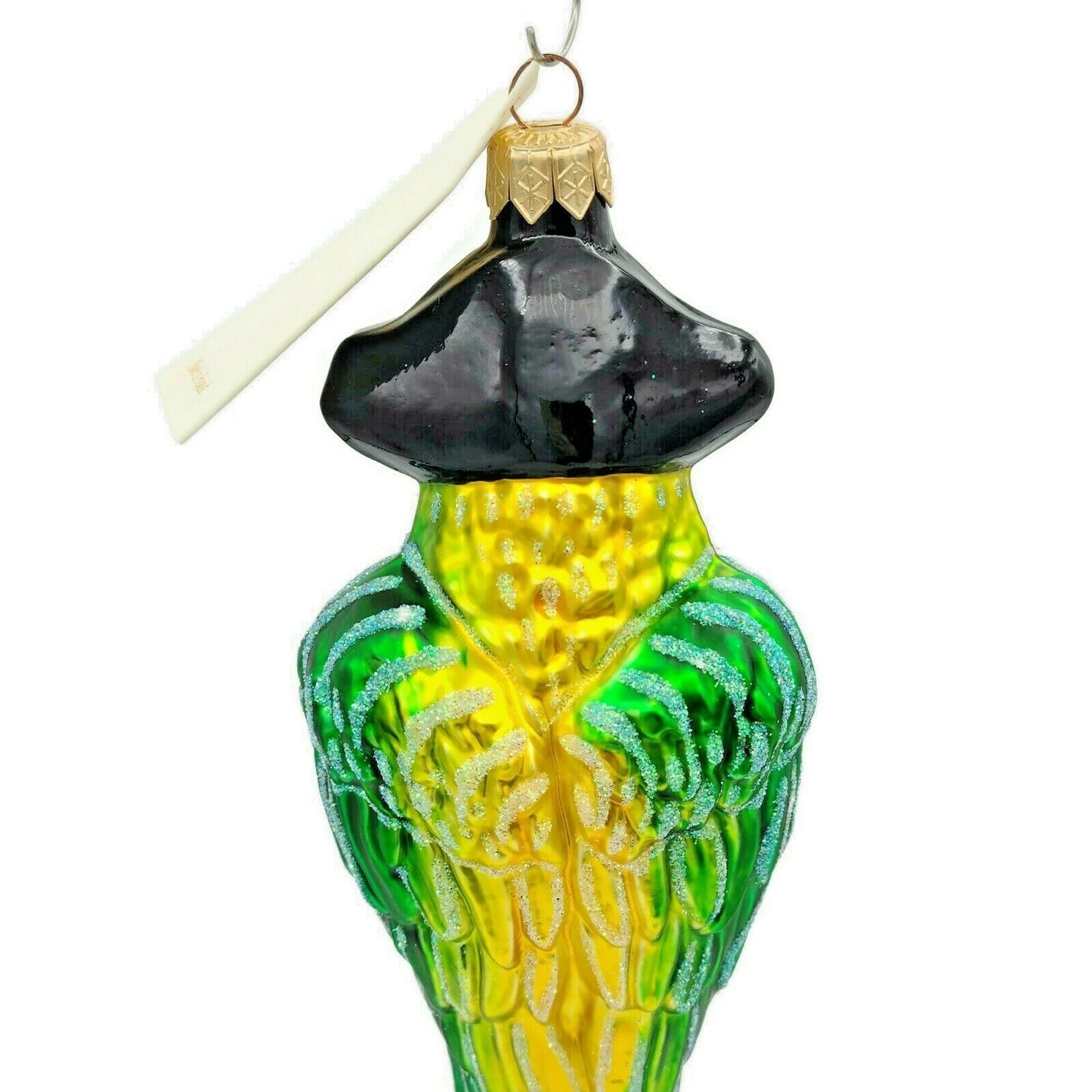 Patricia Breen Portland Parrot Green Pirate Bird Holiday Treasure Ornament CATZ