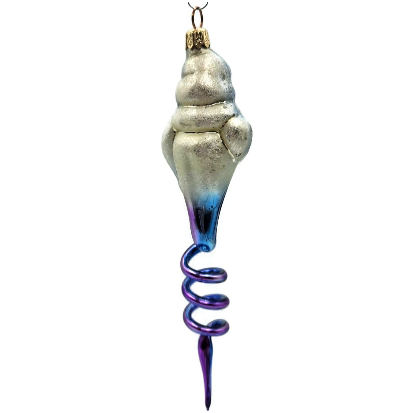 Christopher Radko Ghost Spirit Swirl Halloween Christmas Tree Ornament 99-070-0