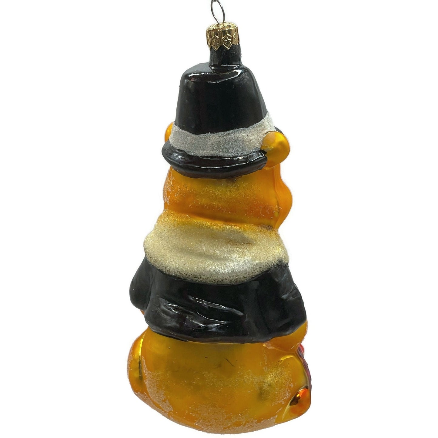 Christopher Radko Thanksgiving Pilgrim Winnie The Pooh Disney Christmas Ornament