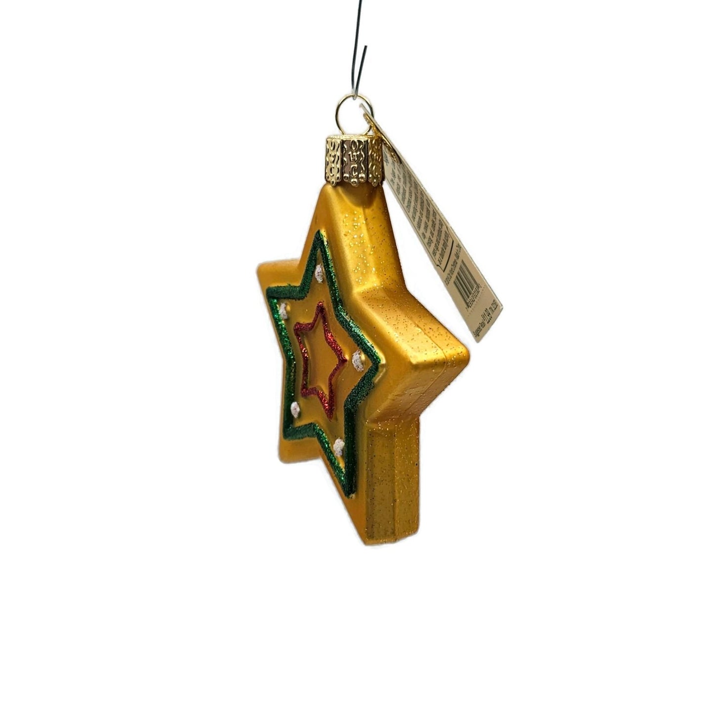 Old World Christmas Sugar Cookie Sweet Star Christmas Holiday Tree Ornament OWC