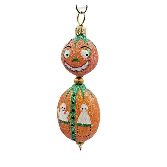 Patricia Breen Zany Pumpkin Man Kinley Kinetics Halloween Holiday Ornament Ghost