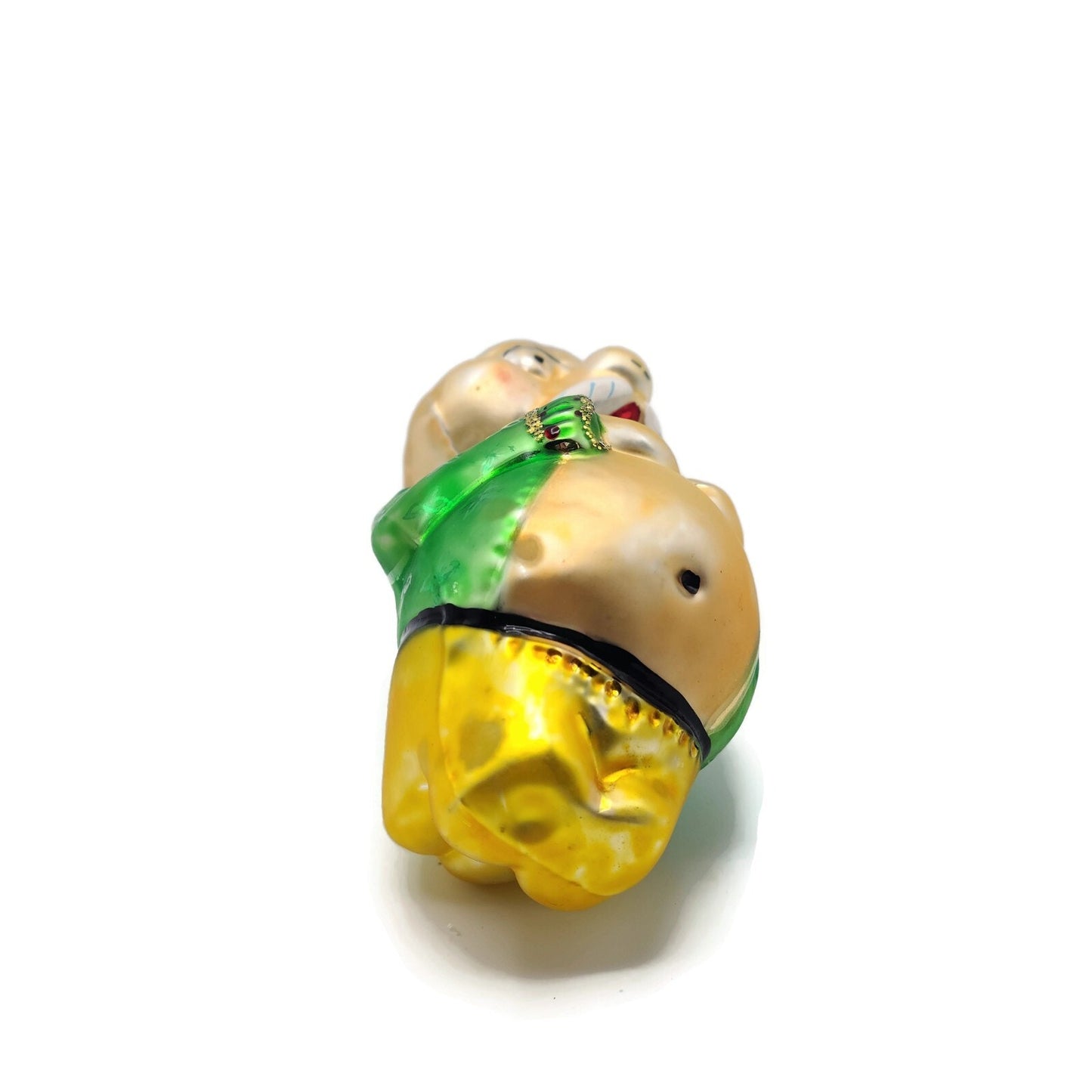 Christopher Radko Fu Manchu Blown Glass Christmas Holiday Tree Ornament 91-011-0