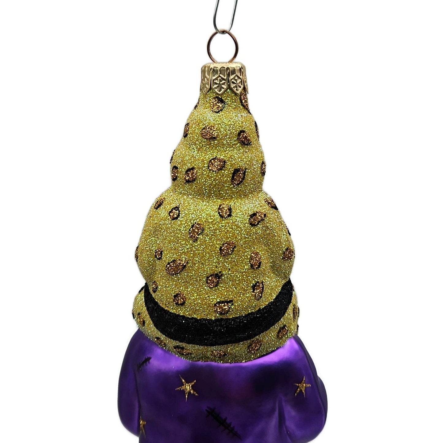 Patricia Breen Carry Me Santa Frankenstein Leopard Boy Stars Halloween Ornament