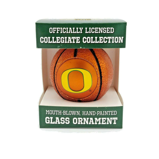 University of Oregon Old World Christmas Basketball Holiday Ornament U of O