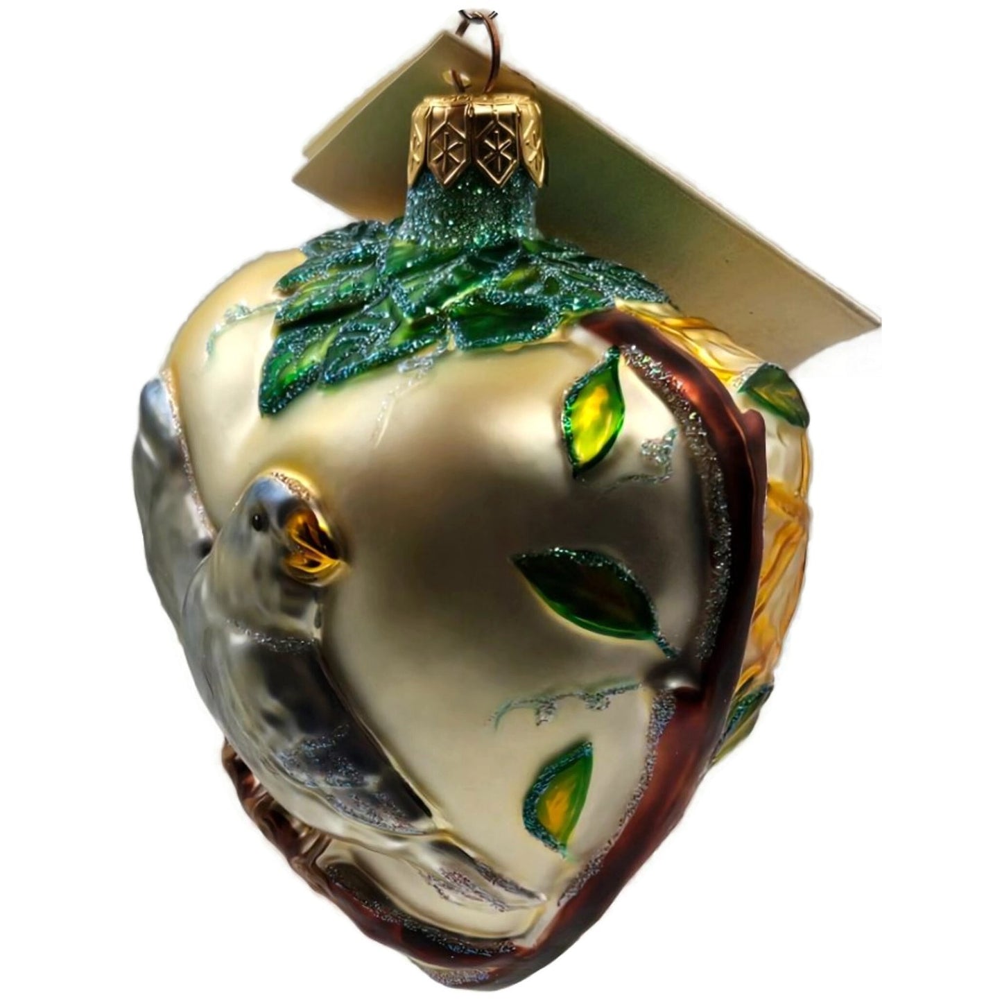 Patricia Breen Two Turtle Doves Birds 12 Days of Christmas Series Tree Ornament