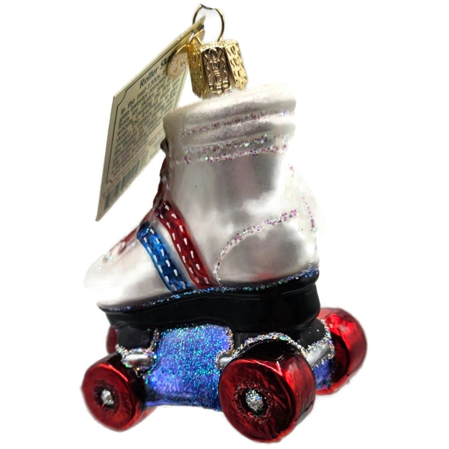 OWC Roller Skate Ornament Shoes Skating Exercise Retro Old World Christmas Tree