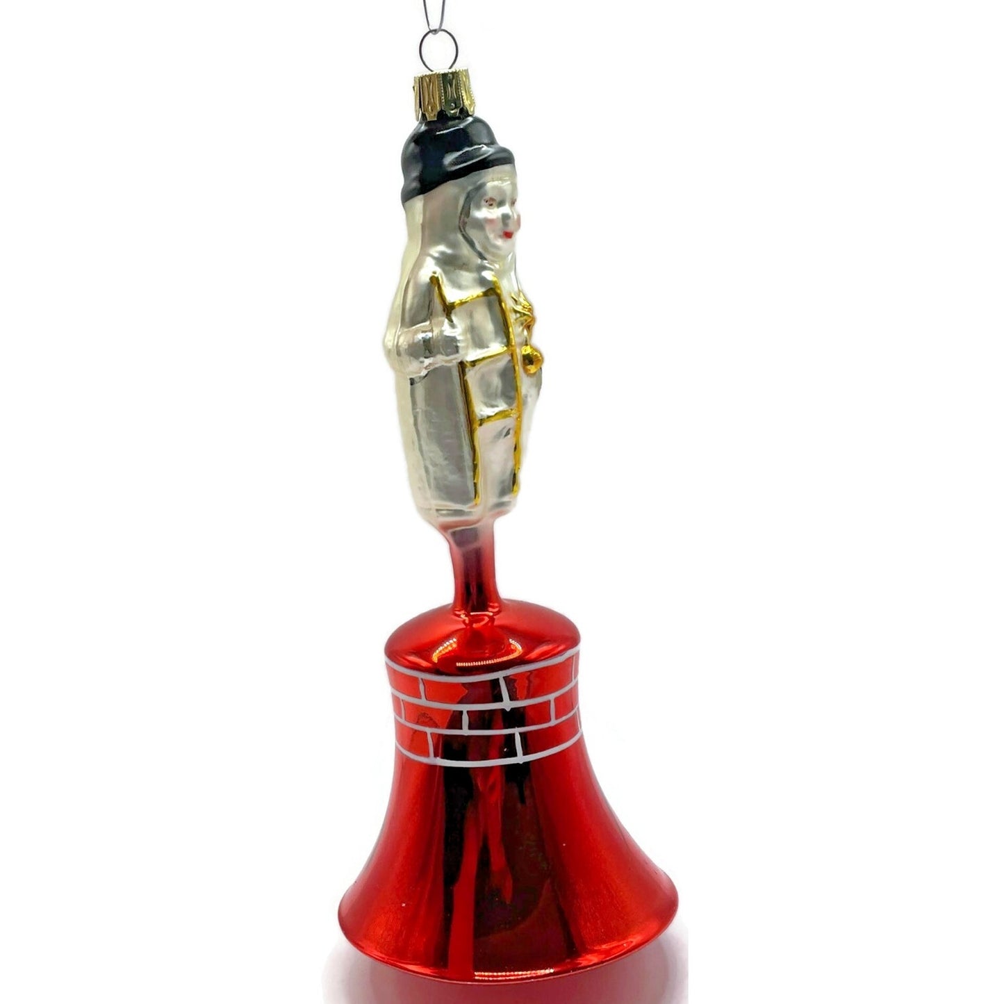 Christopher Radko Chimney Sweeps Red Bell Christmas Tree Ornament 92-179-0