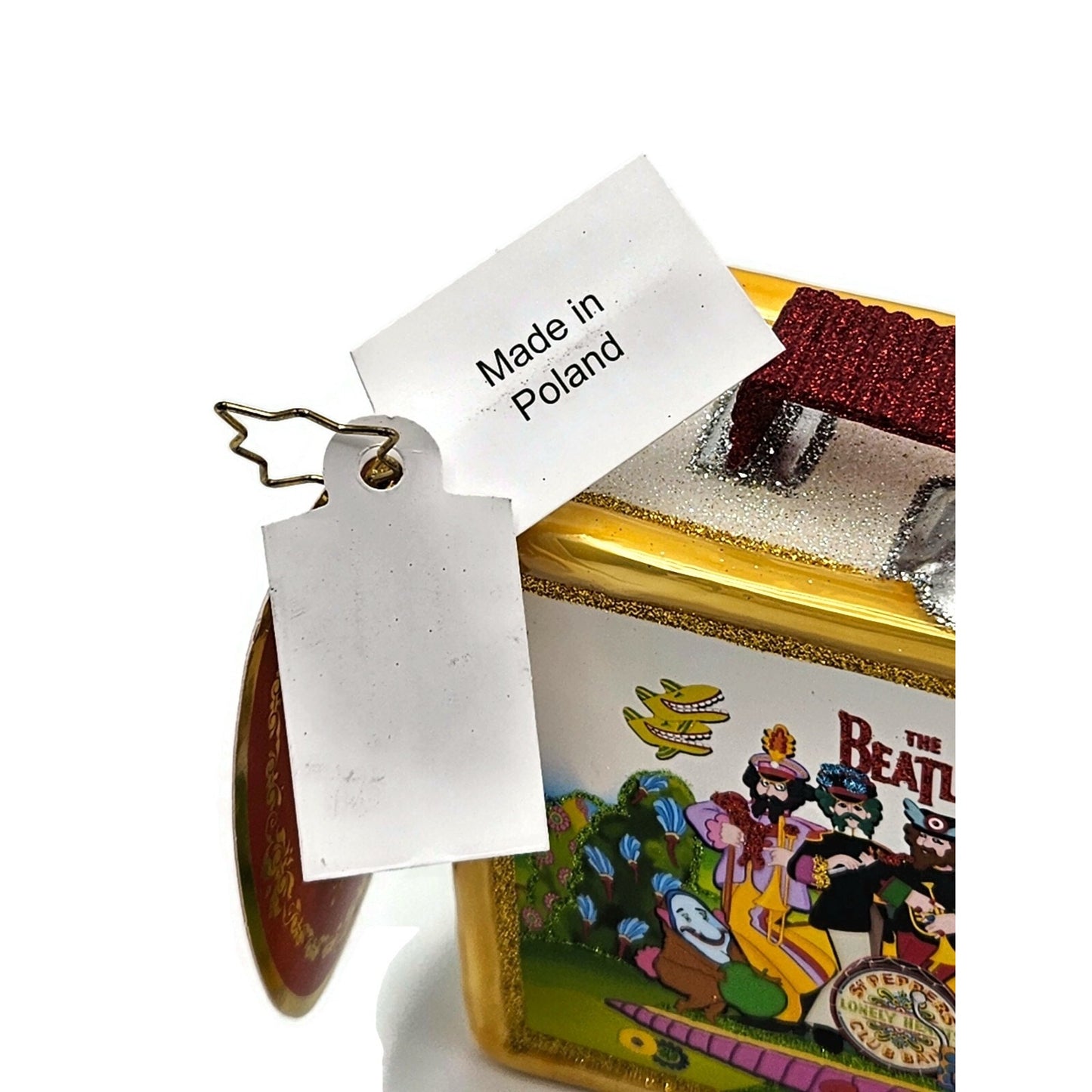 Christopher Radko Beatles Lets Do Lunch Box Christmas Tree Ornament 1021227