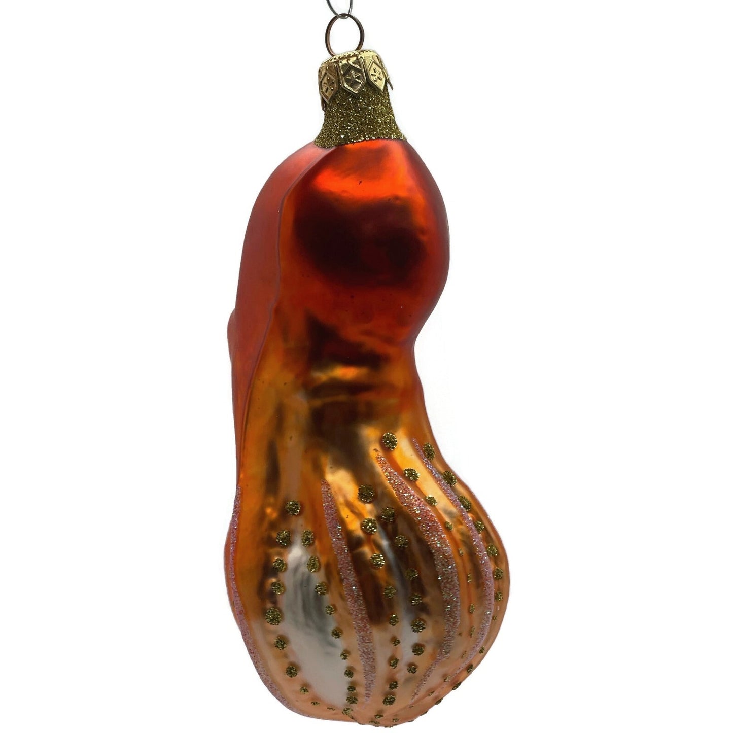 Patricia Breen Olivier Octopus Orange Nautical Spring Christmas Tree Ornament