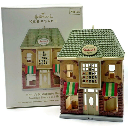 Hallmark Ornament Mamas Ristorante Italiano Nostalgic Christmas Tree Village