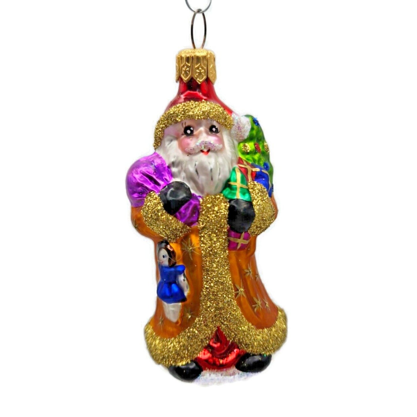 Christopher Radko Petite Balmoral Santa Claus Christmas Tree Ornament 994390