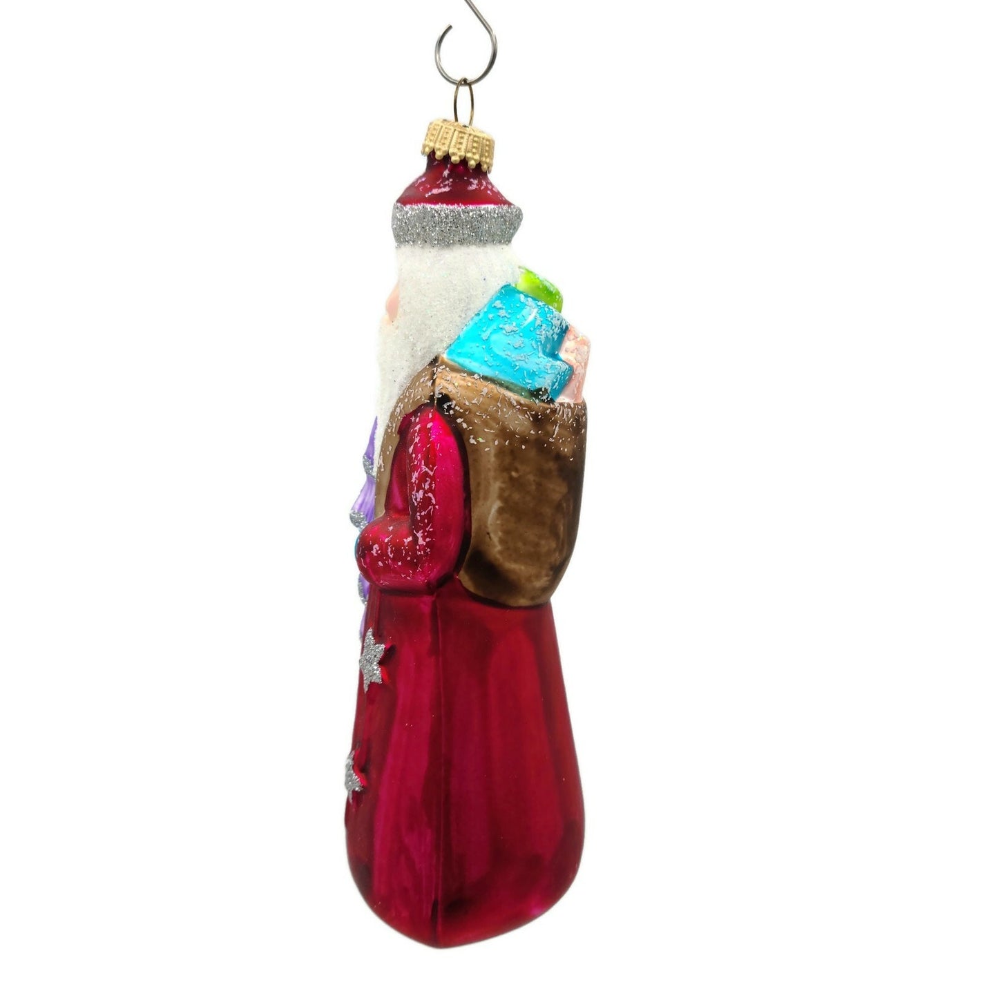 Larry Fraga Mr. Fabulous Santa Claus Dresden Dove Christmas Holiday Ornament
