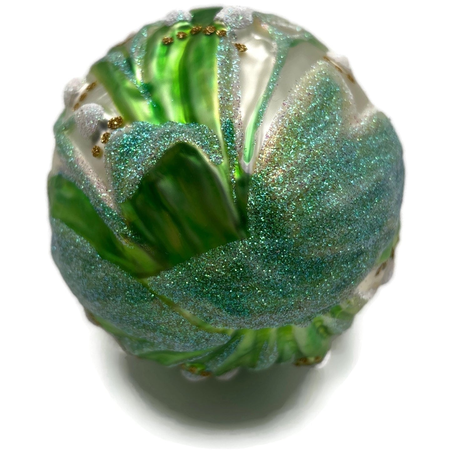 Patricia Breen Lily of the Valley Floral Glass Easter Christmas Ornament 9600AIC