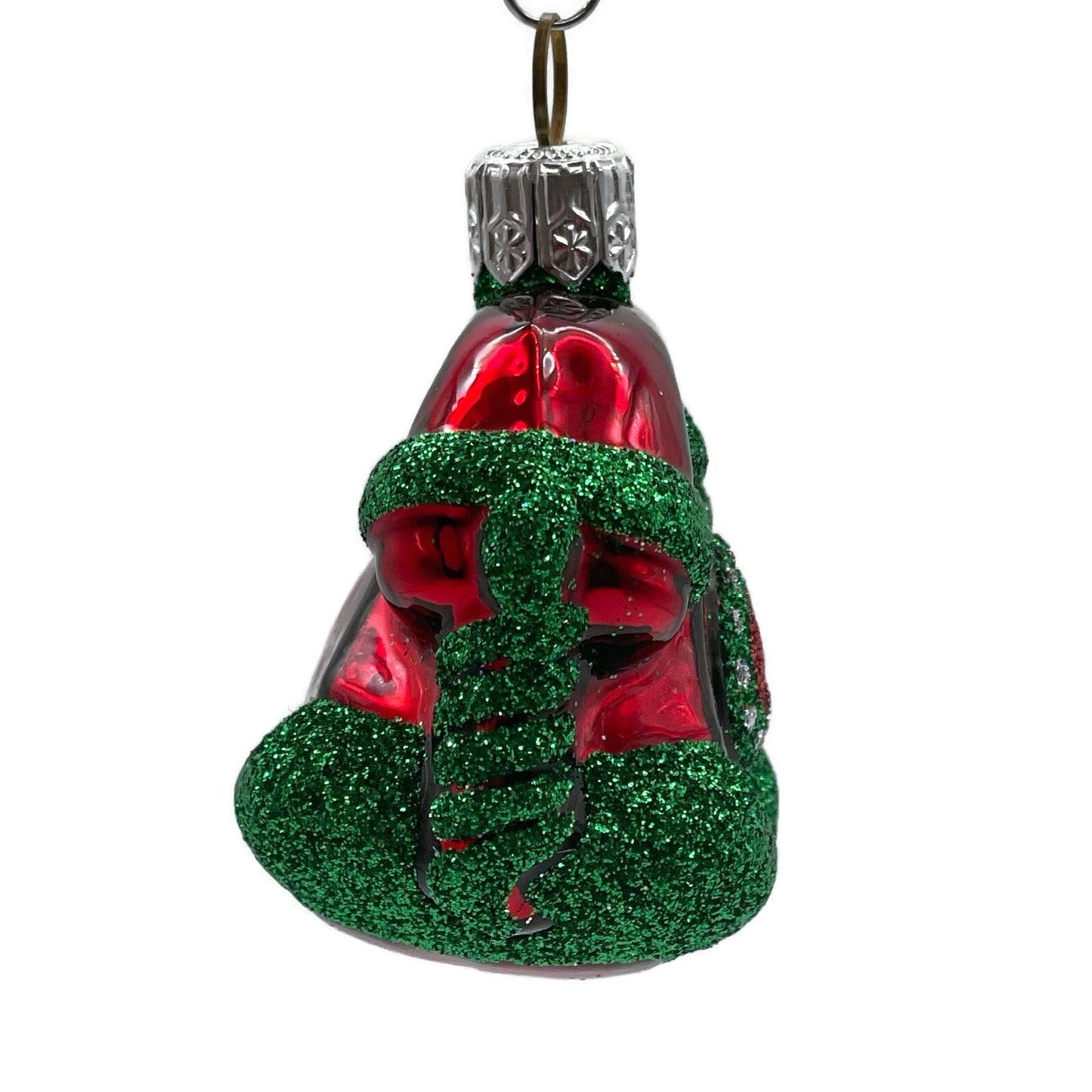 Patricia Breen Miniature Fine Phone Red Green Christmas Holiday Tree Ornament