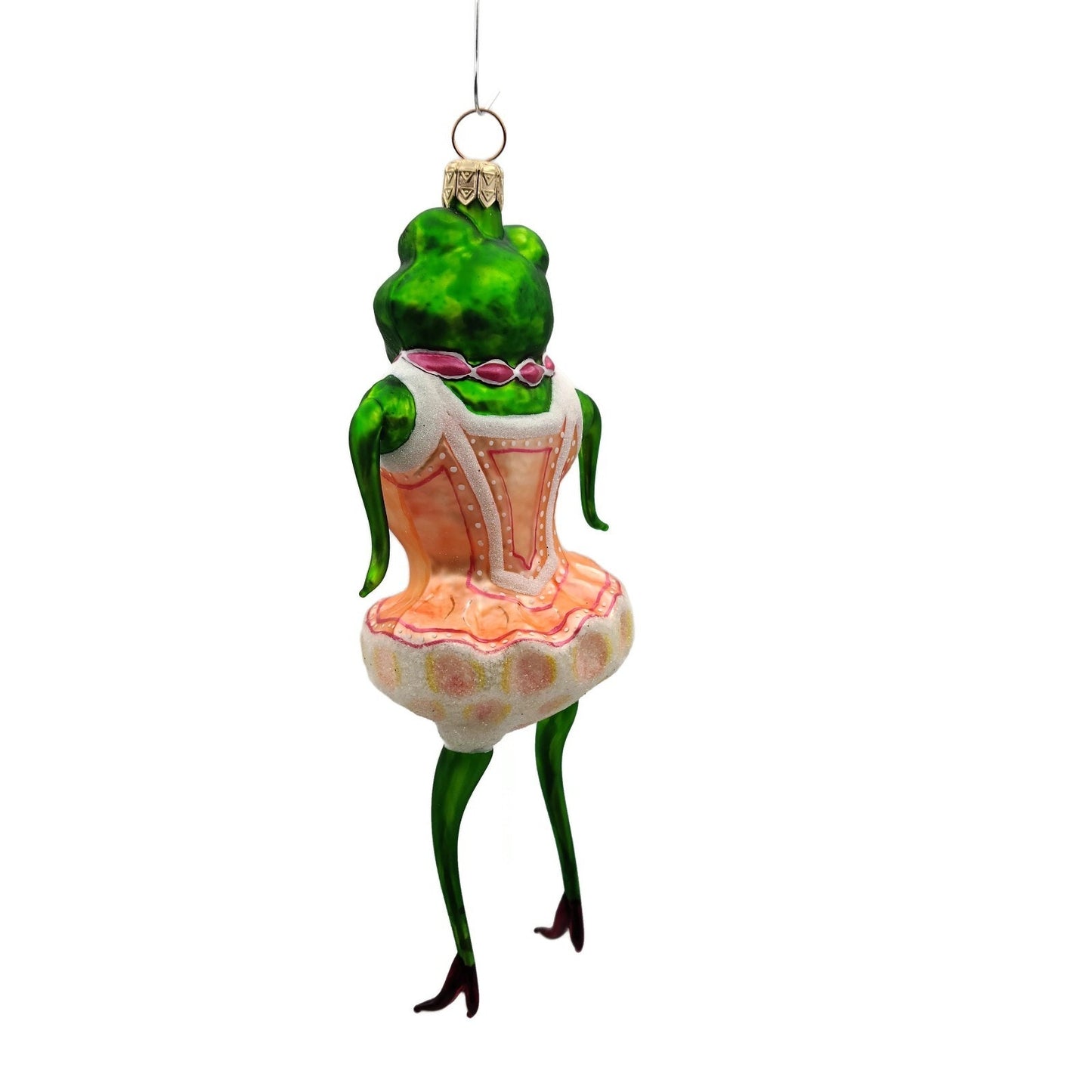 Slavic Treasures High Wire Honey Frog Halloween Christmas Tree Ornament 00403AFB