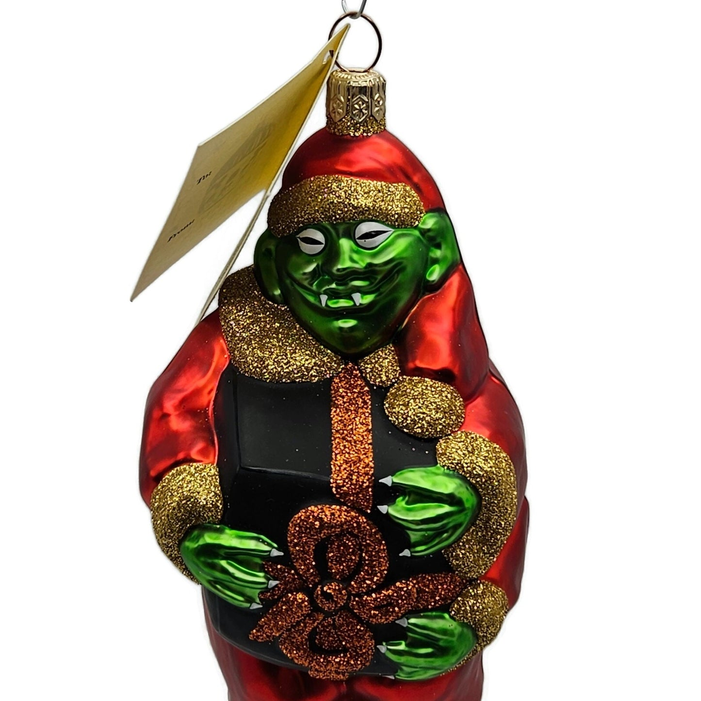 Patricia Breen Mmmonster Delivery Orange Halloween Christmas Tree Ornament