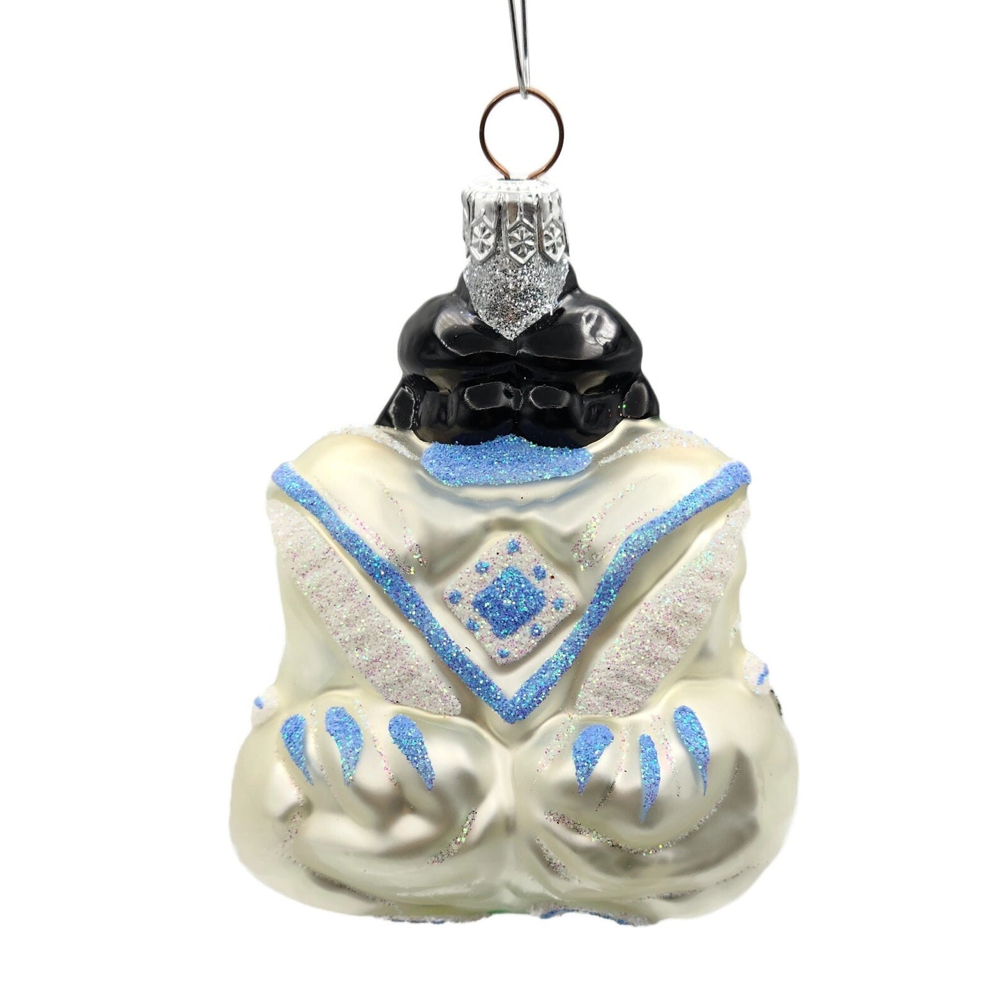 Patricia Breen Samurai Frog Glittered Japanese Style Christmas Tree Ornament