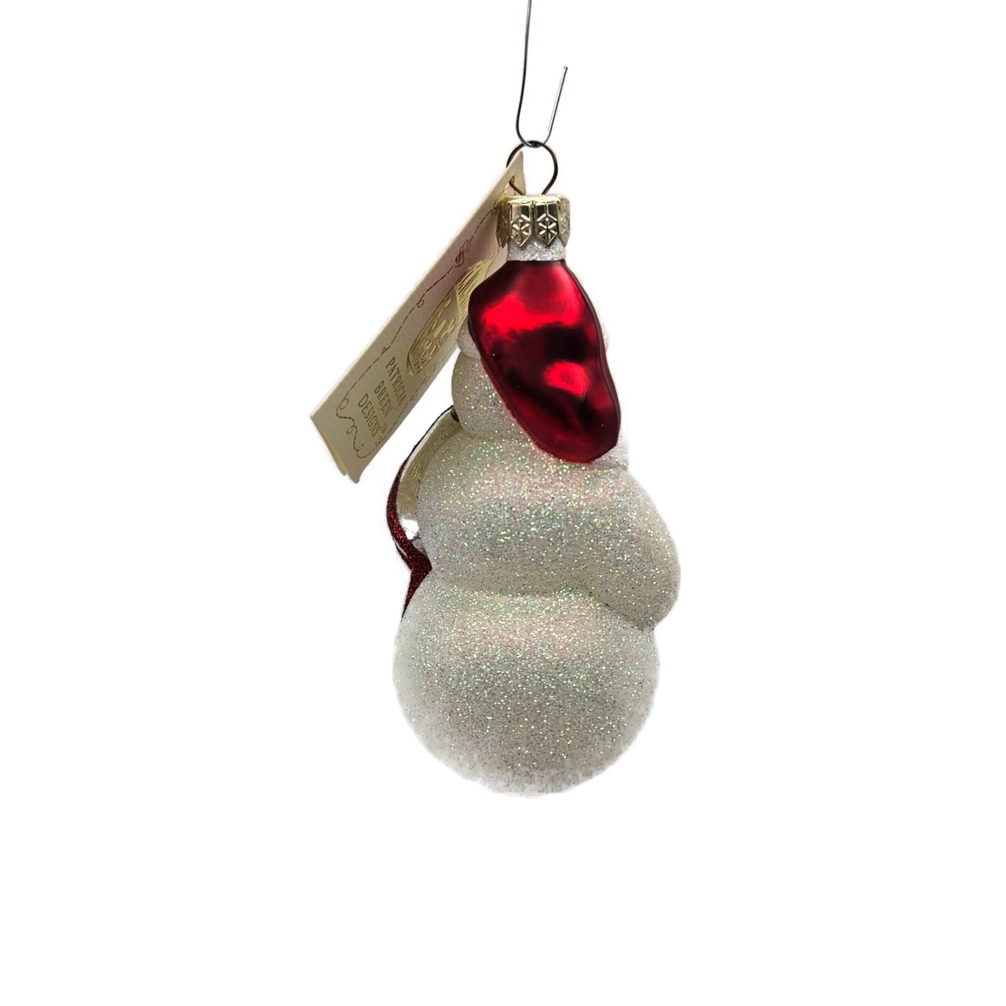 Patricia Breen Miniature Bunker Hill Snowman American Flag Patriotic Ornament