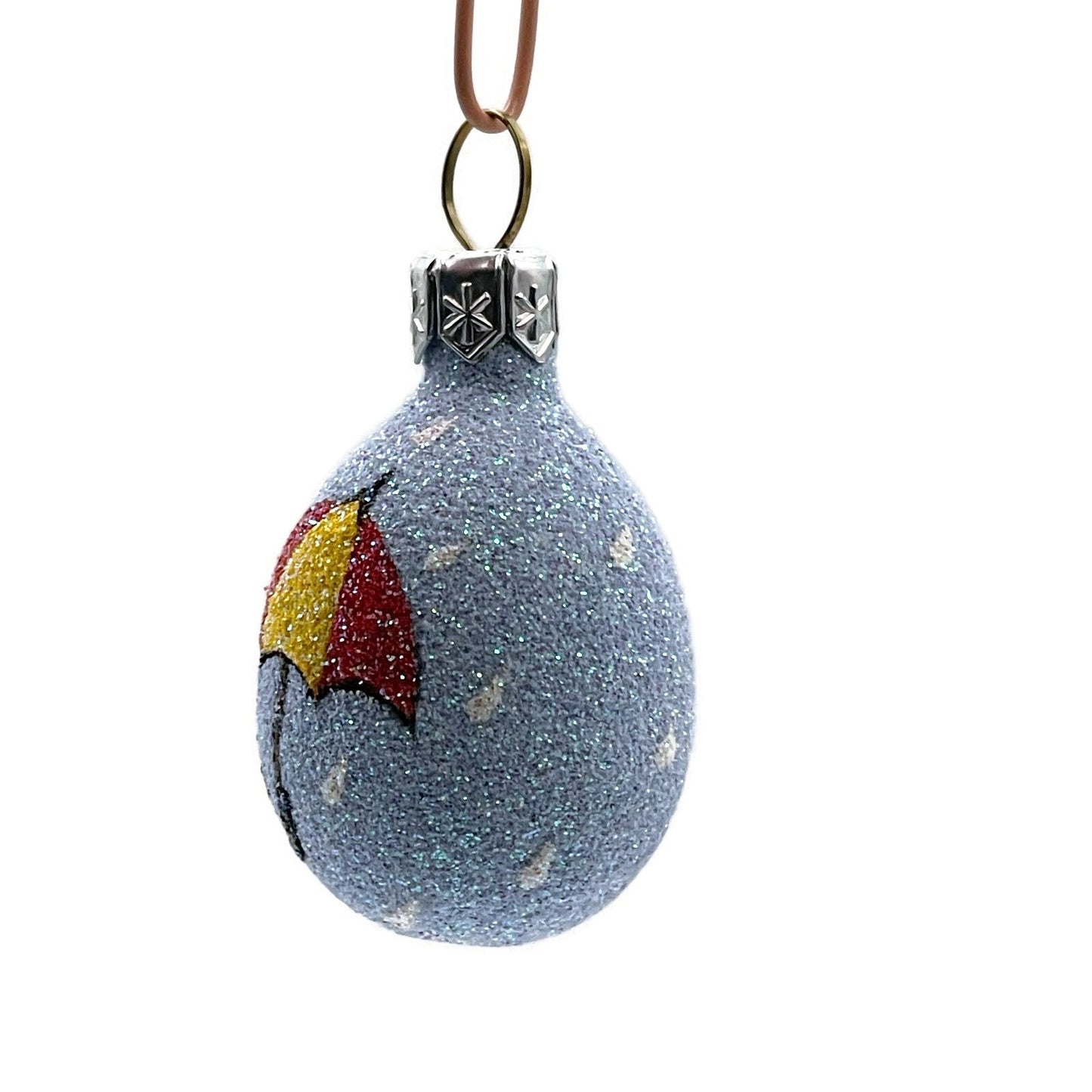 Patricia Breen Miniature Egg I am Singing in the Rain Easter Christmas Ornament