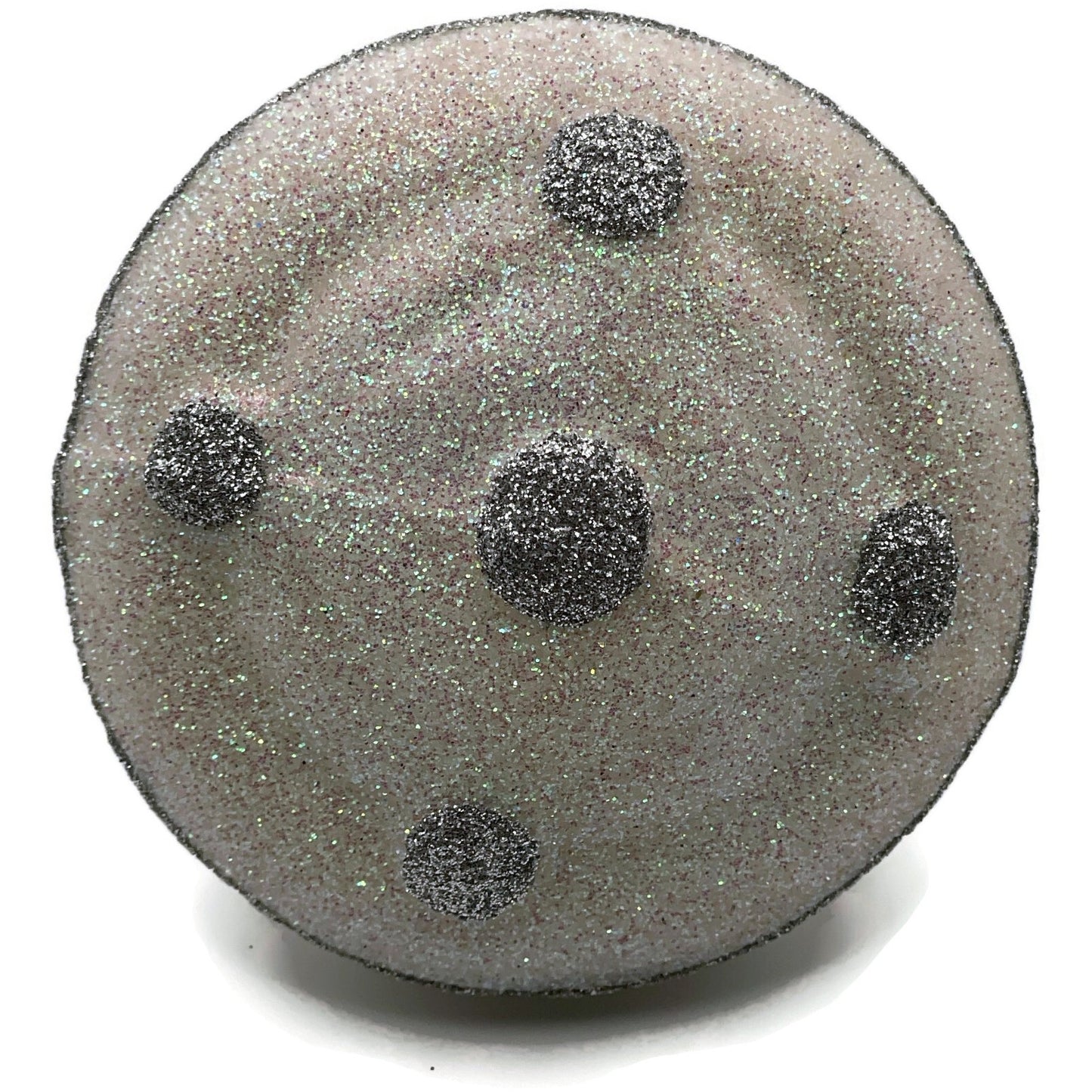 Patricia Breen A Walk on the Moon Space Ship Christmas Holiday Tree Ornament