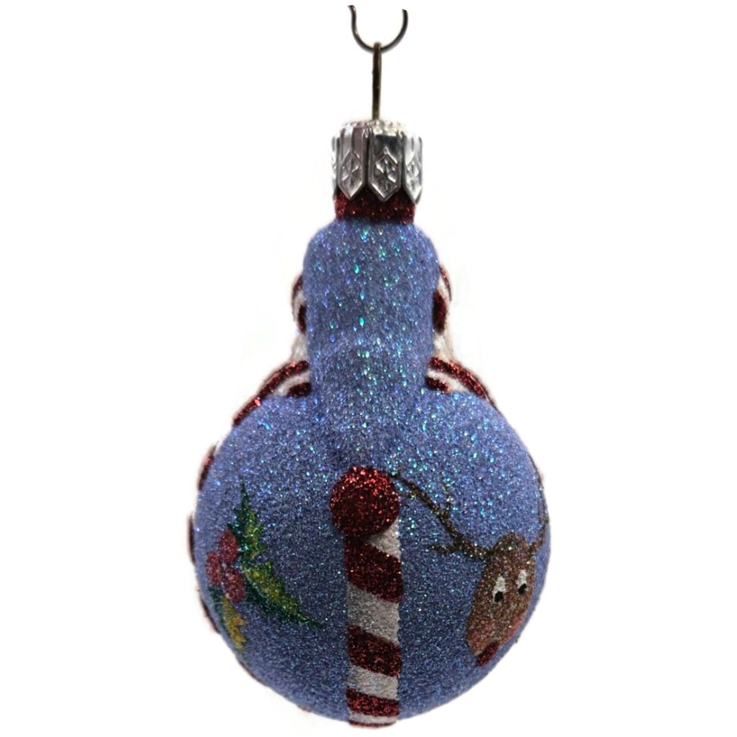 Patricia Breen Miniature Santa du Monde Christmas Icons Snowman Tree Ornament