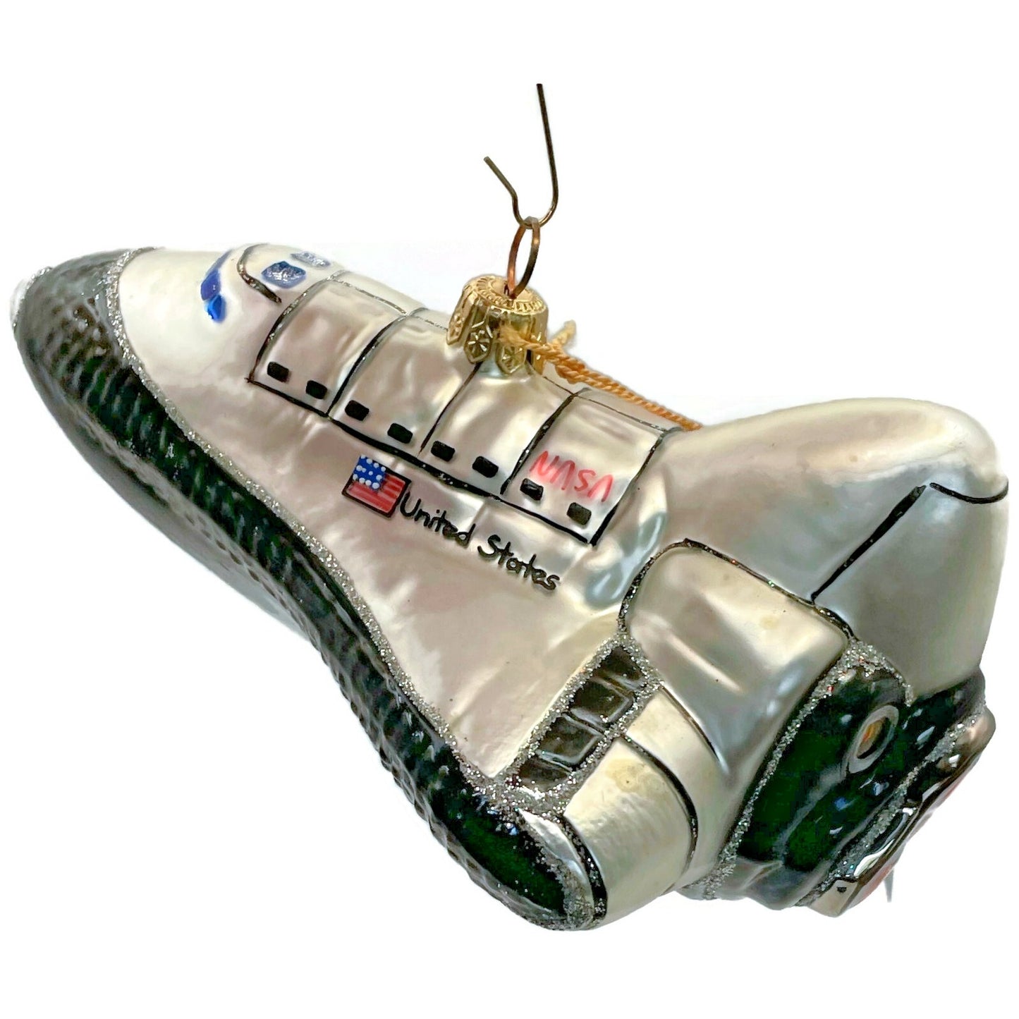 Space Shuttle Christmas Ornament Polonaise Smithsonian Institute Kurt S Adler