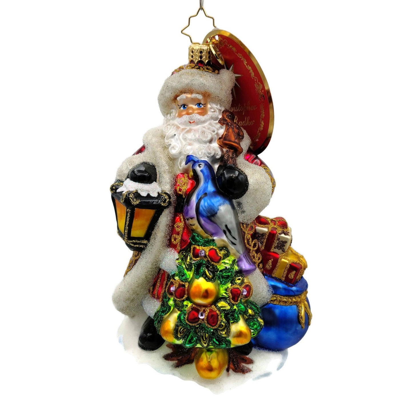 Christopher Radko Santas Pear Tree Christmas Tree Holiday Ornament 1021244