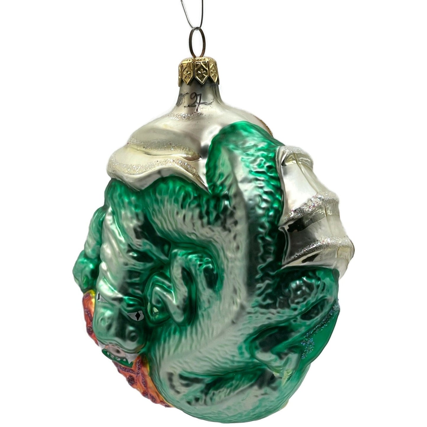 Patricia Breen St George And The Dragon Blonde Hair Christmas Tree Ornament Art