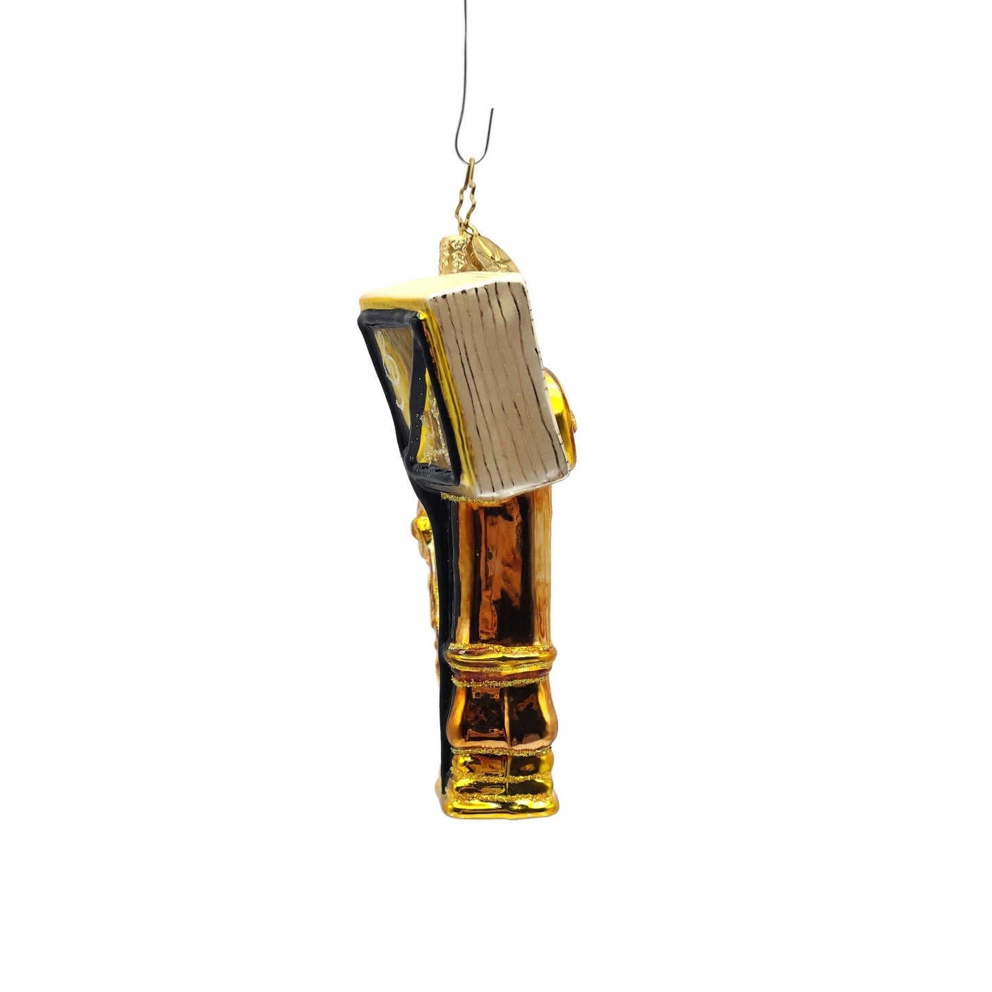 Christopher Radko Sounding Joy Harp Blown Glass Christmas Holiday Tree Ornament