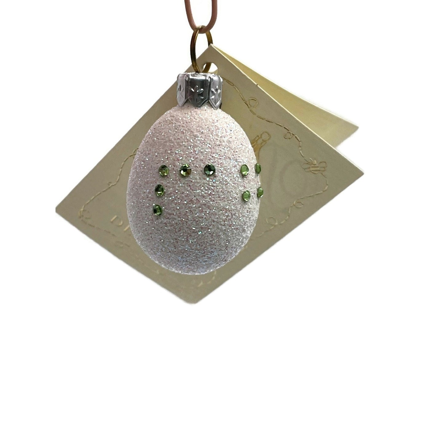 Patricia Breen Miniature Egg Pax Peace Easter Holiday Christmas Tree Ornament